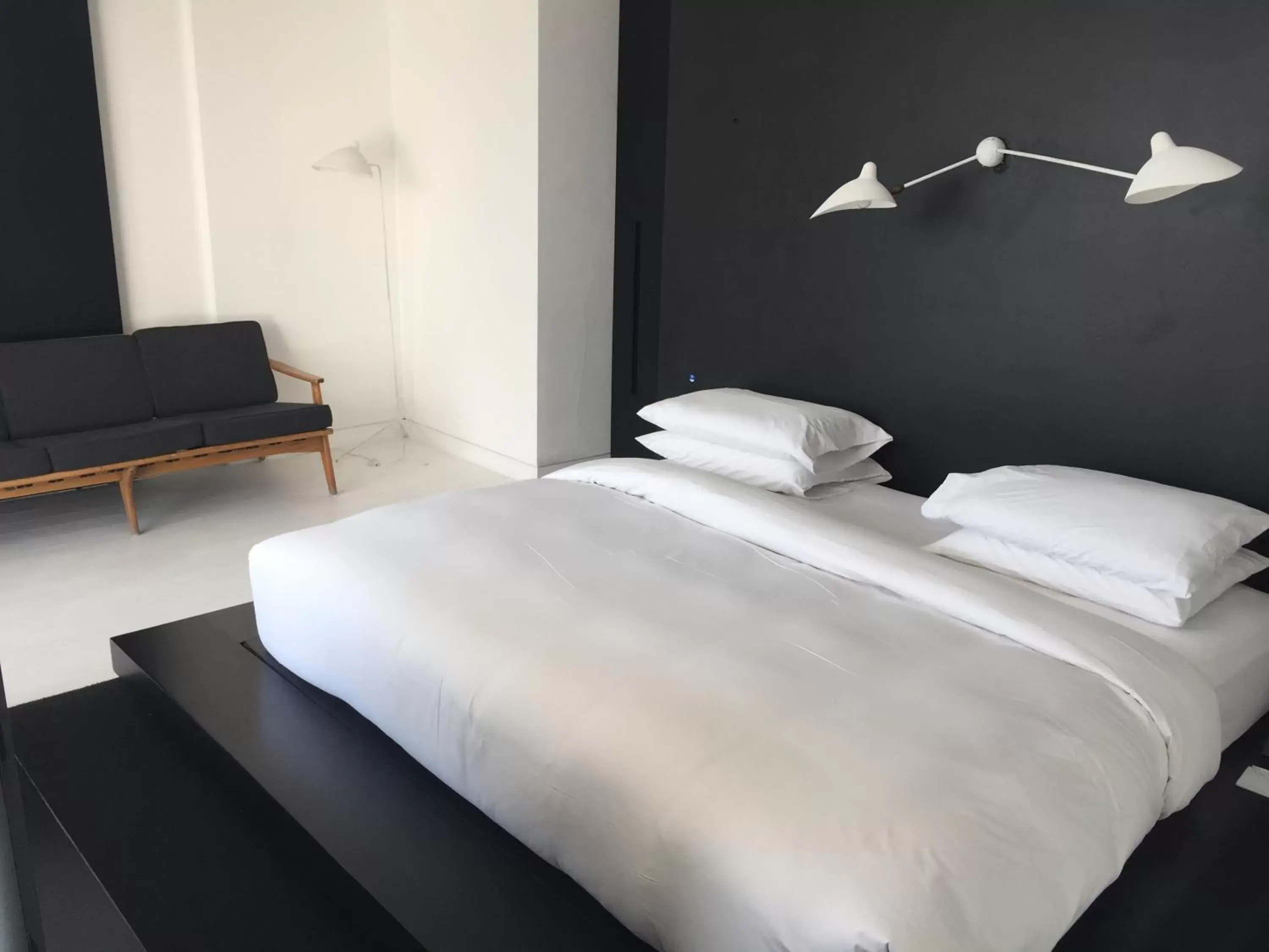 Bed in Habita Monterrey, a Member of Design Hotels