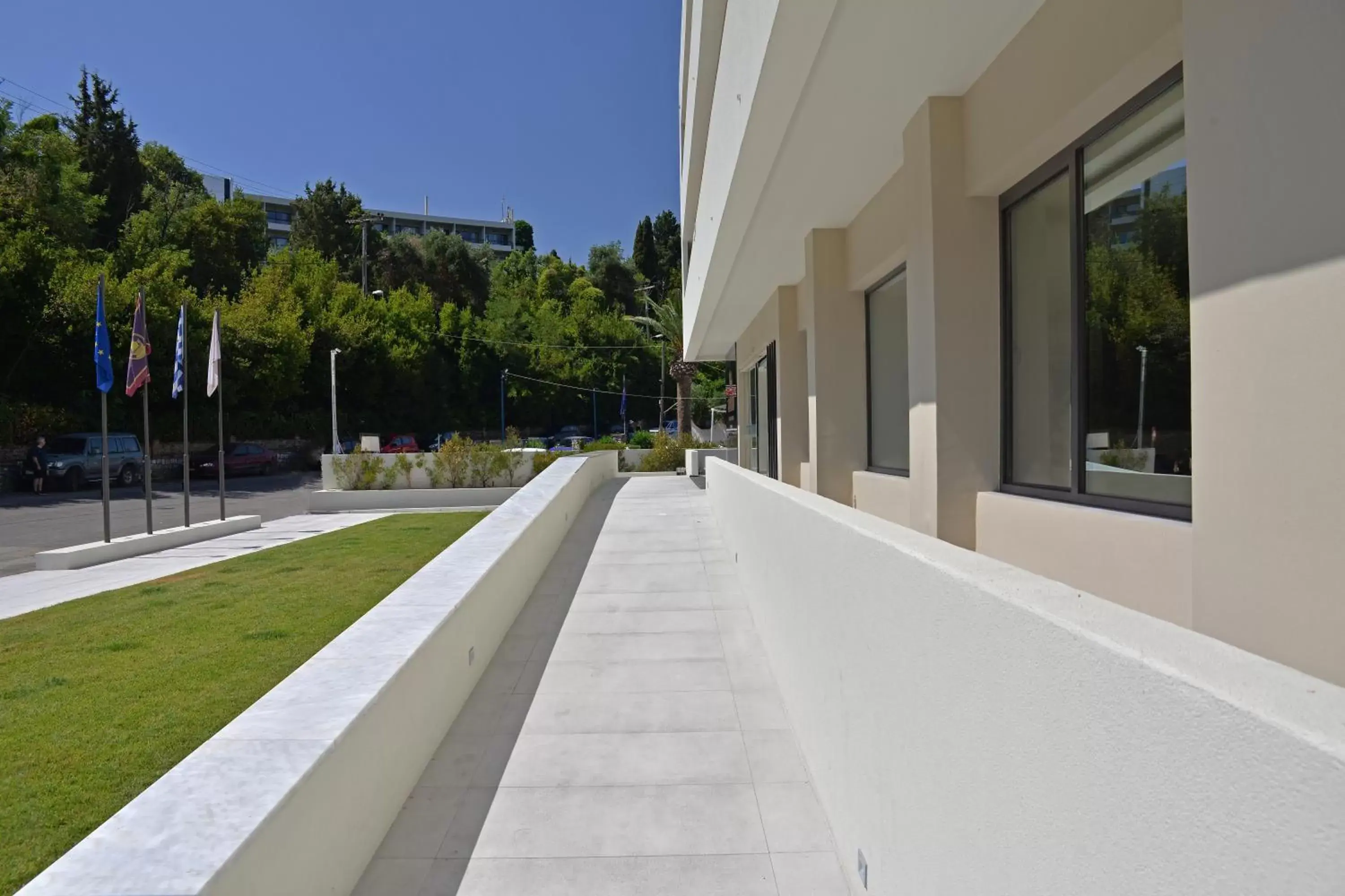 Facade/entrance in Ariti Grand Hotel