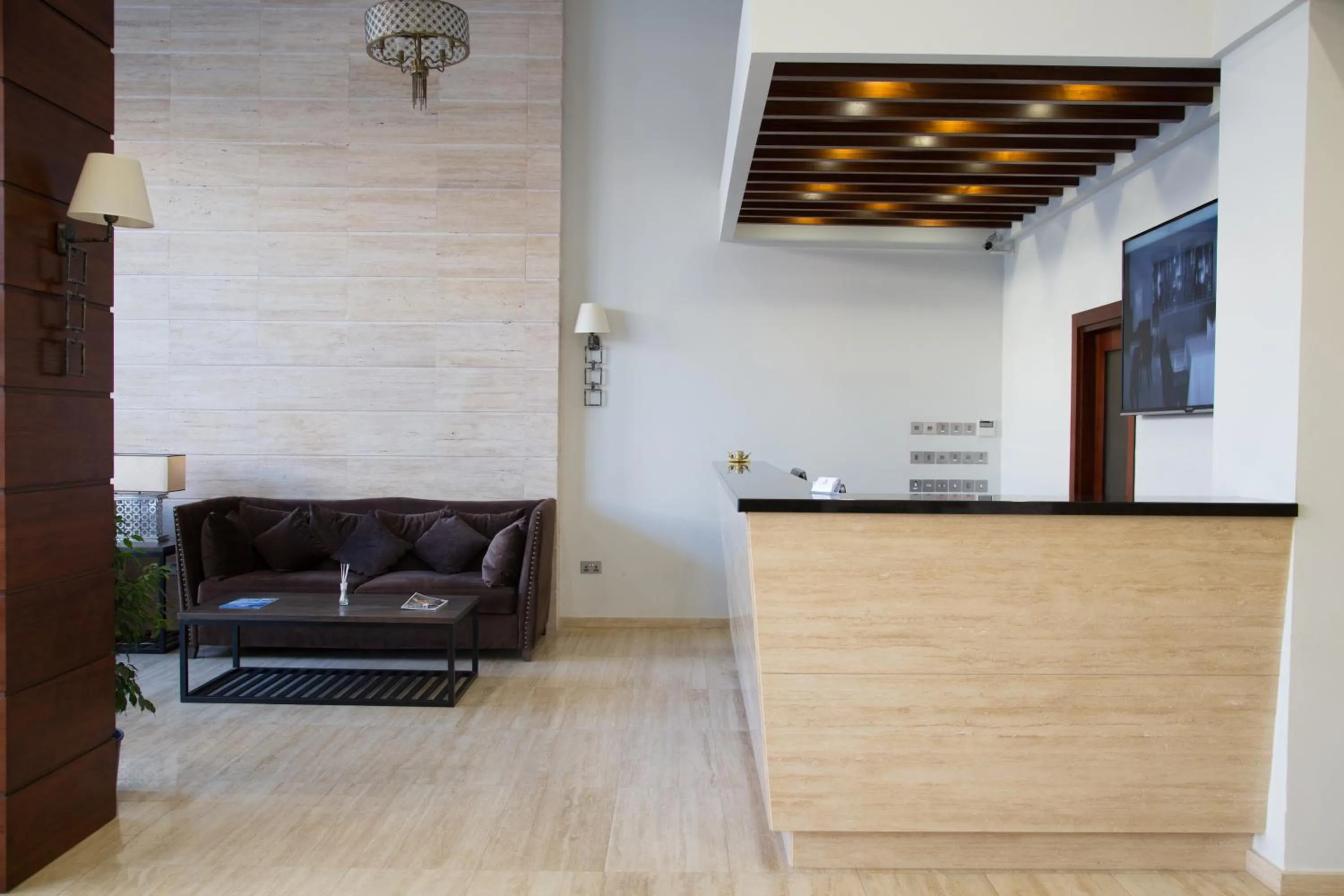 Lobby or reception in Port View Hotel