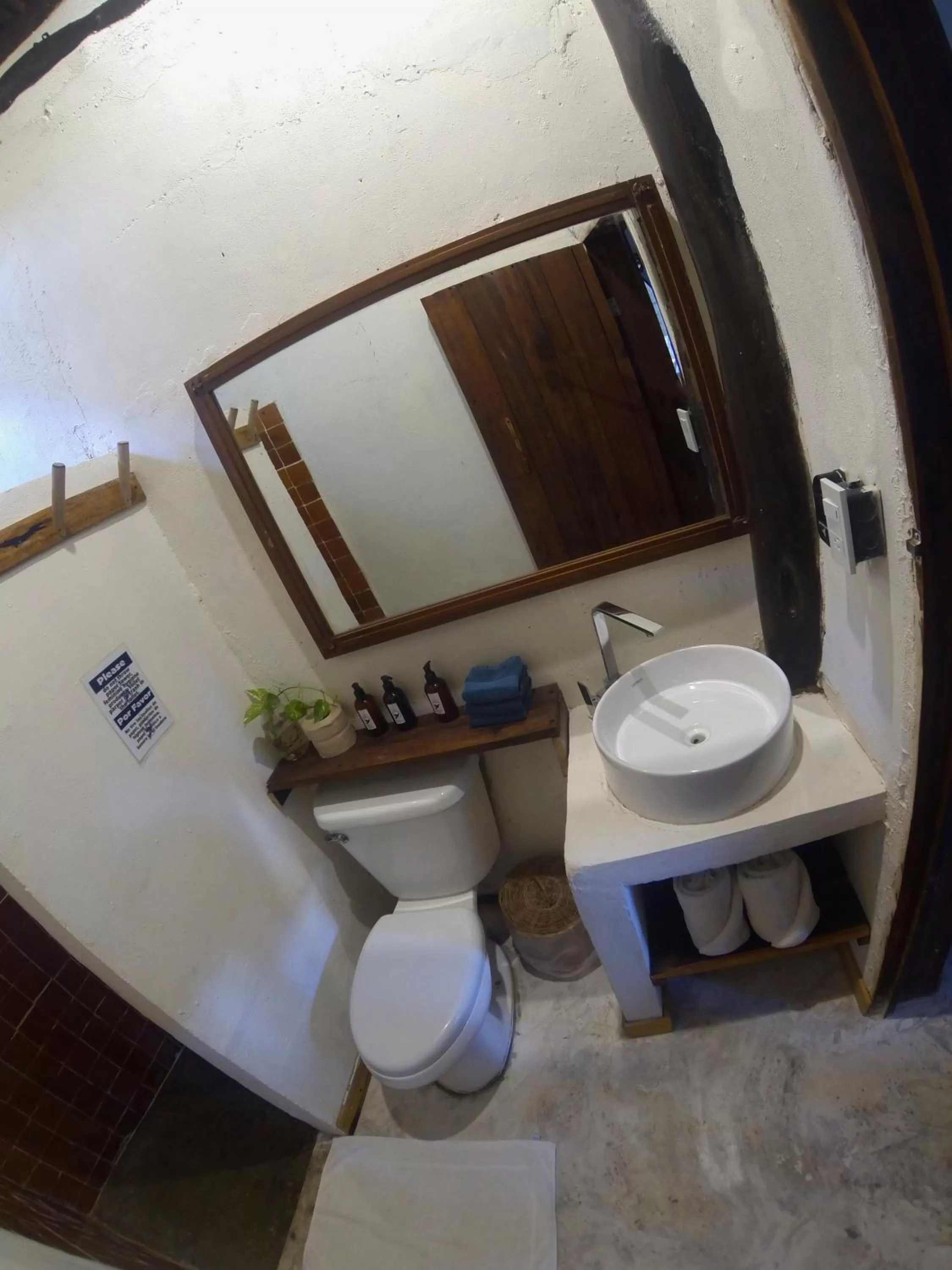Bathroom in Sivana Tulum