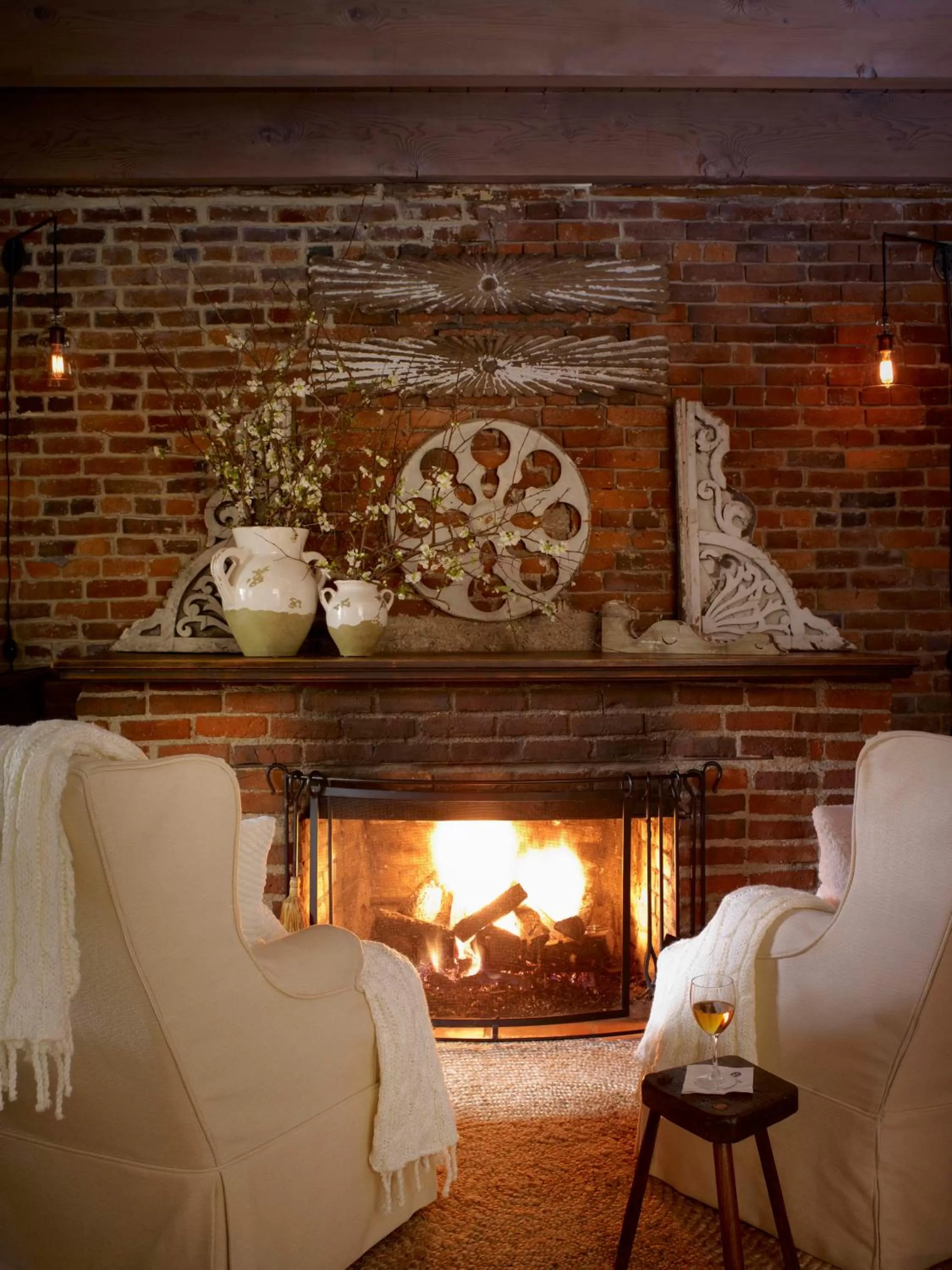 Seating area in Maison Fleurie, A Four Sisters Inn