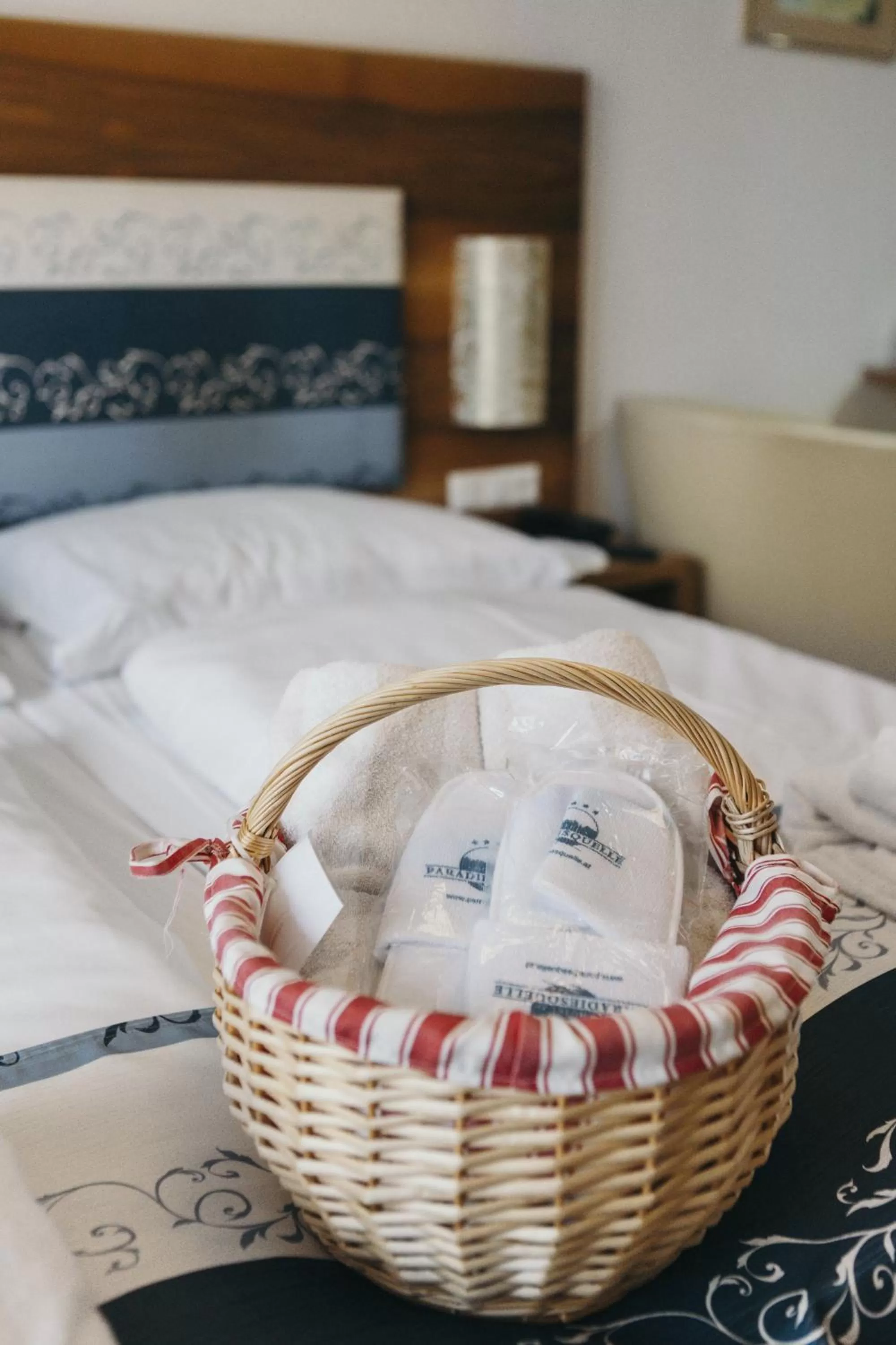 Bed in Hotel Paradiesquelle