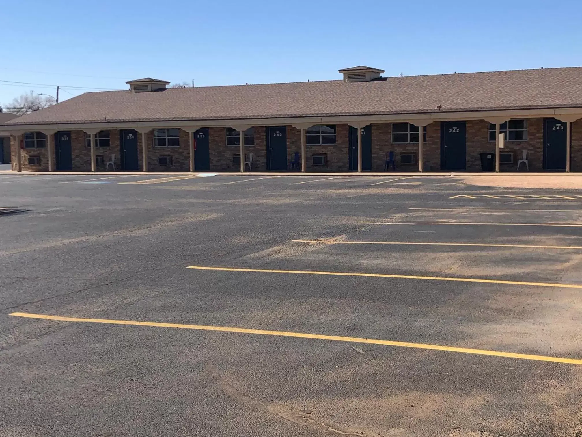 Property building in Best Inn Texas Property building in Best Inn Texas