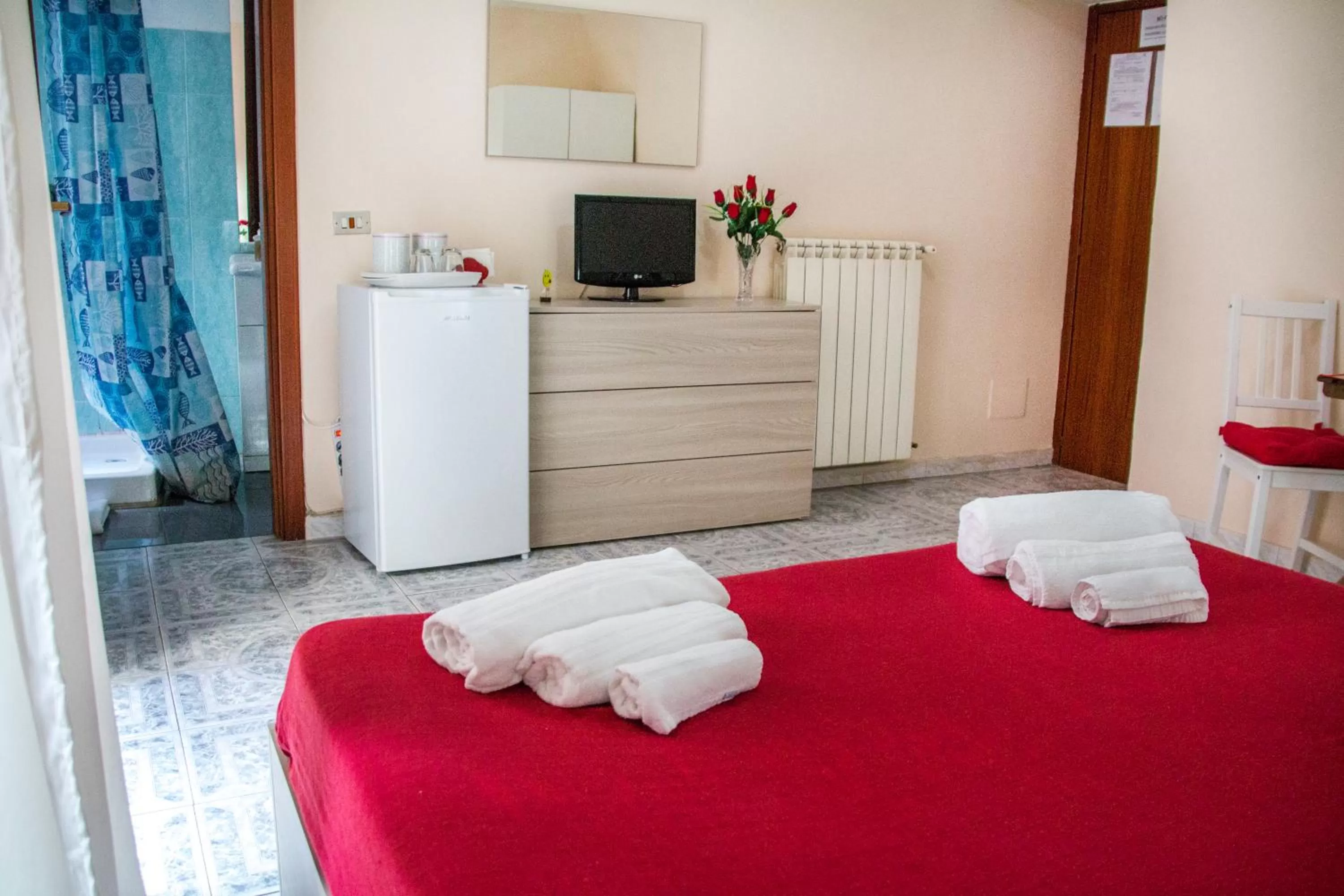 Bedroom, Bed in B&B Carbonara Napoli