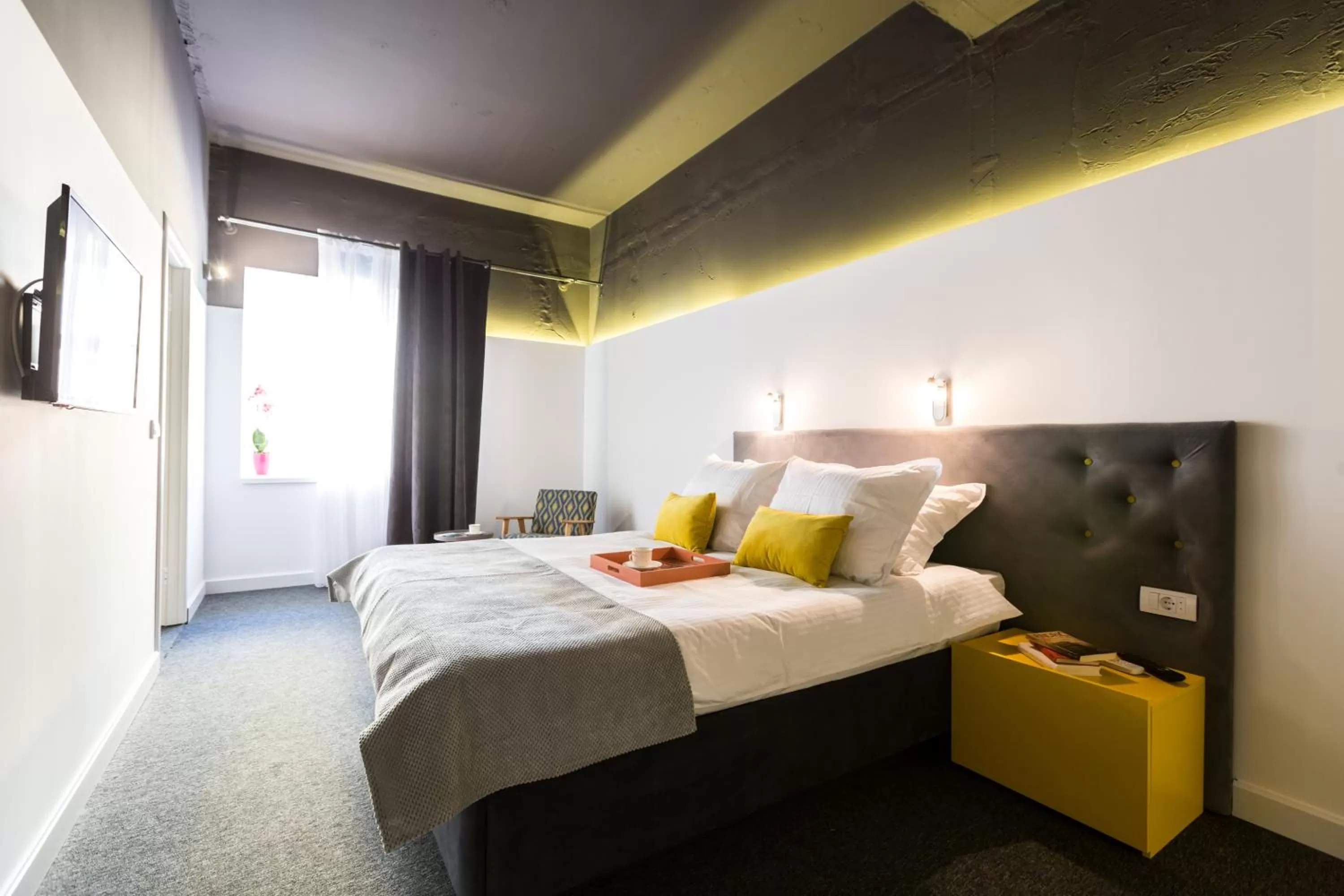 Bedroom, Bed in Hotel Bohemian Garni - Skadarlija