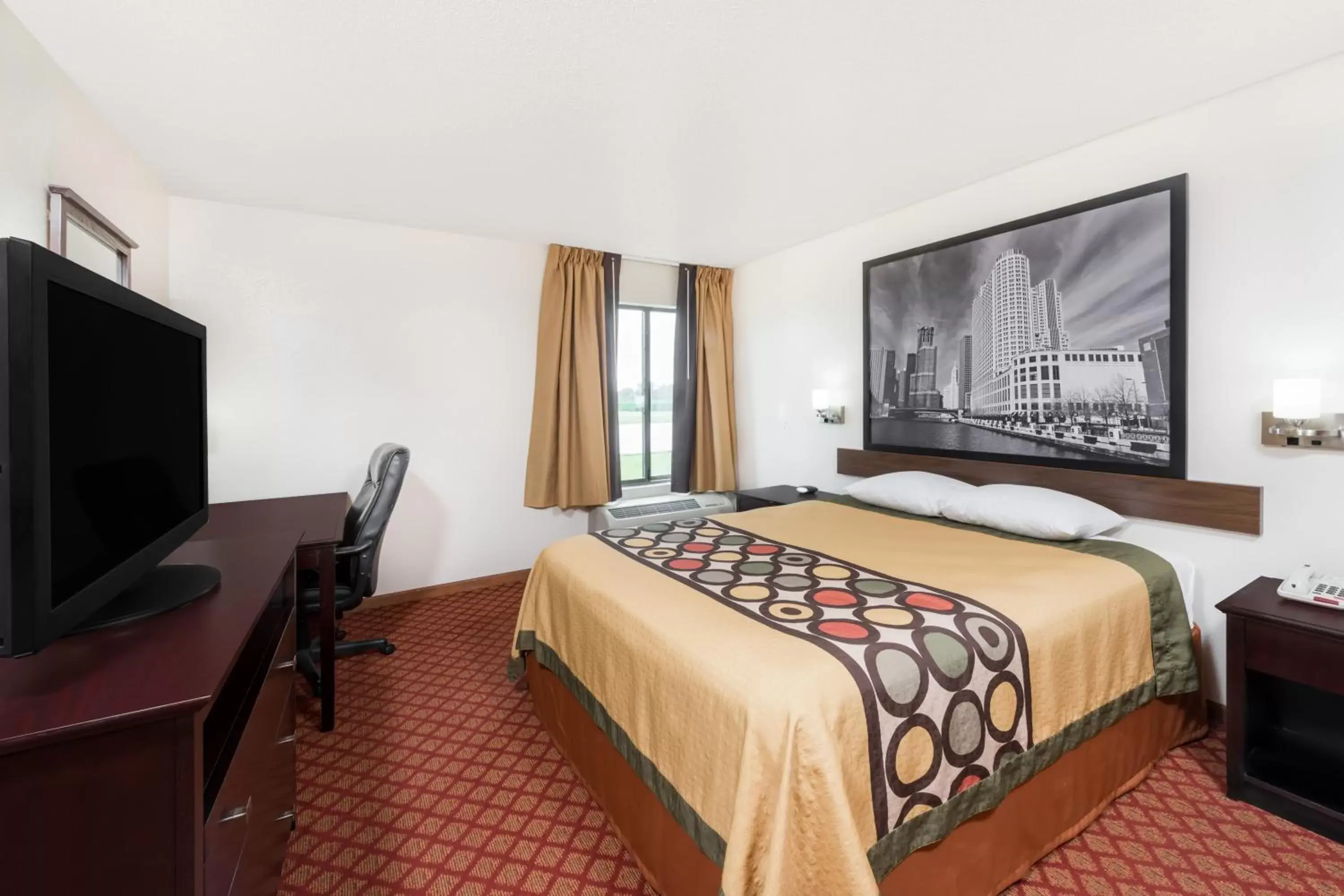 Photo of the whole room, Bed in Super 8 by Wyndham Marshall Photo of the whole room, Bed in Super 8 by Wyndham Marshall