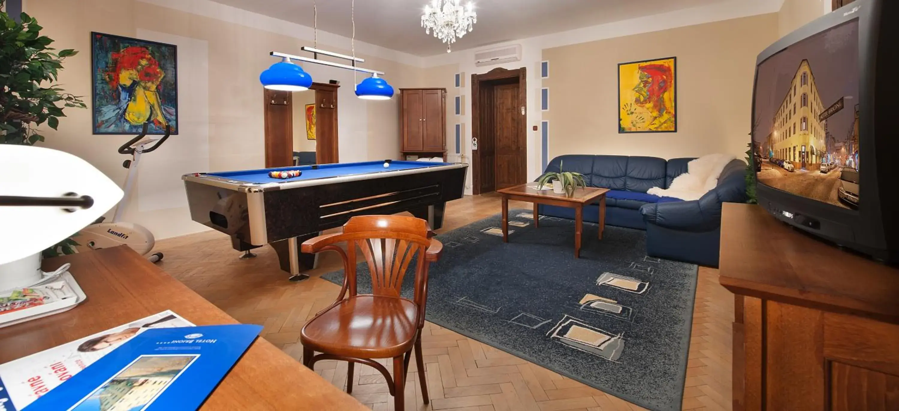 Living room, Billiards in Brioni Boutique Hotel 4*