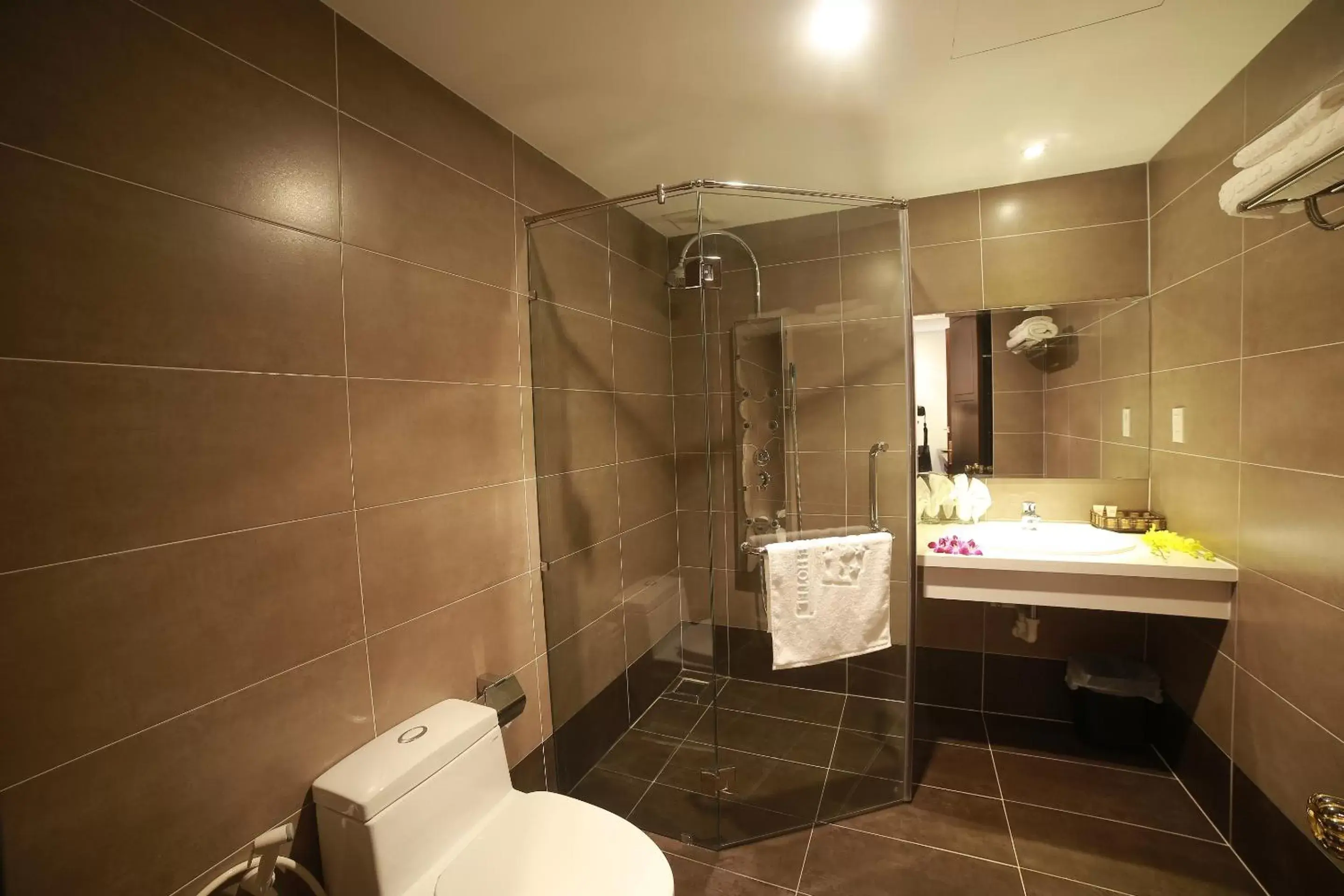 Shower, Bathroom in Edele Hotel
