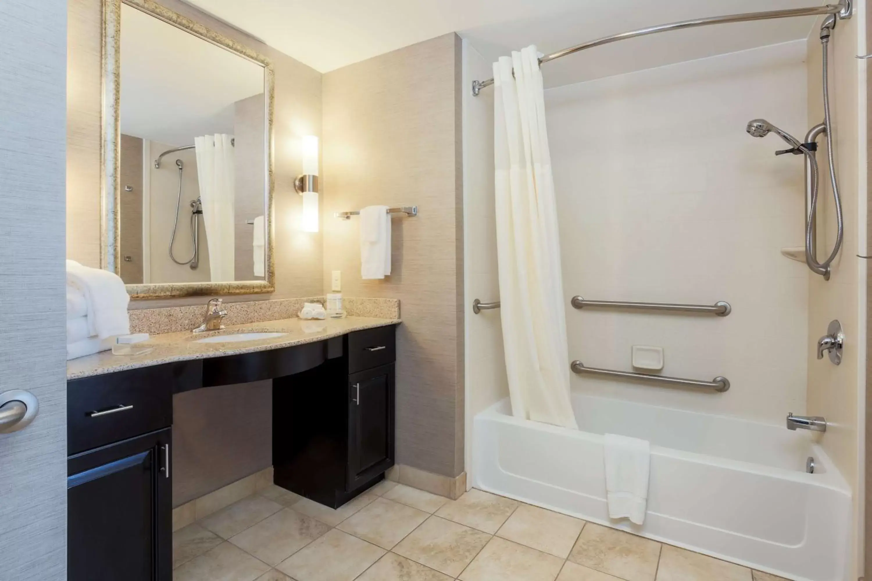 Bathroom in Homewood Suites by Hilton Lawton