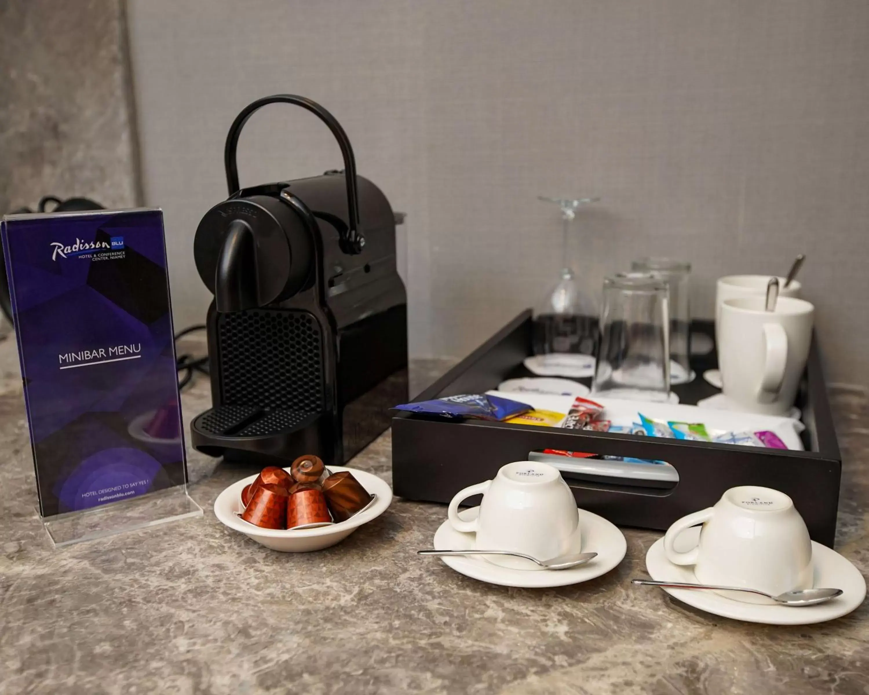 Coffee/tea facilities in Radisson Blu Hotel & Conference Center, Niamey