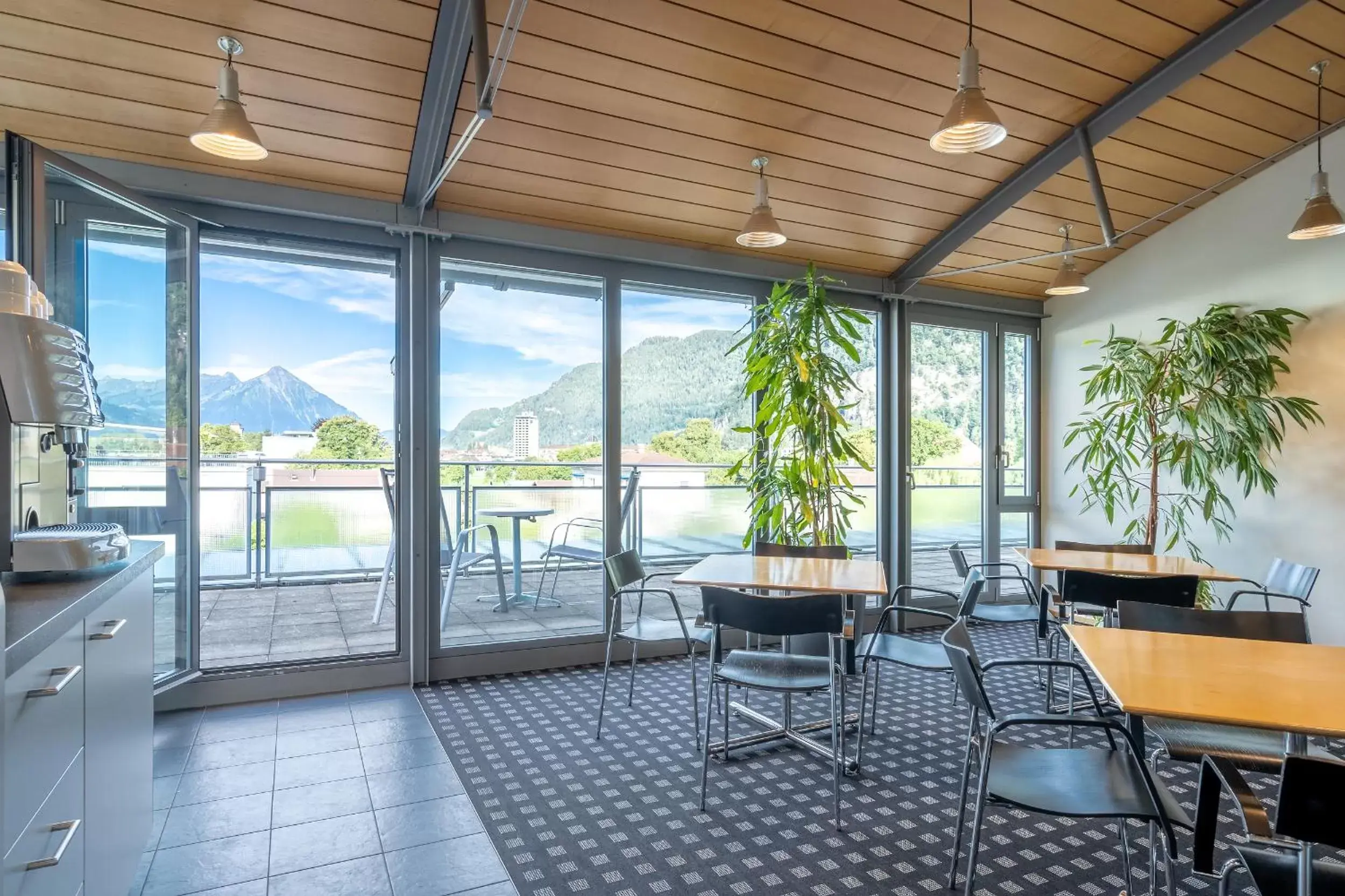 Balcony/Terrace in Hotel Artos Interlaken