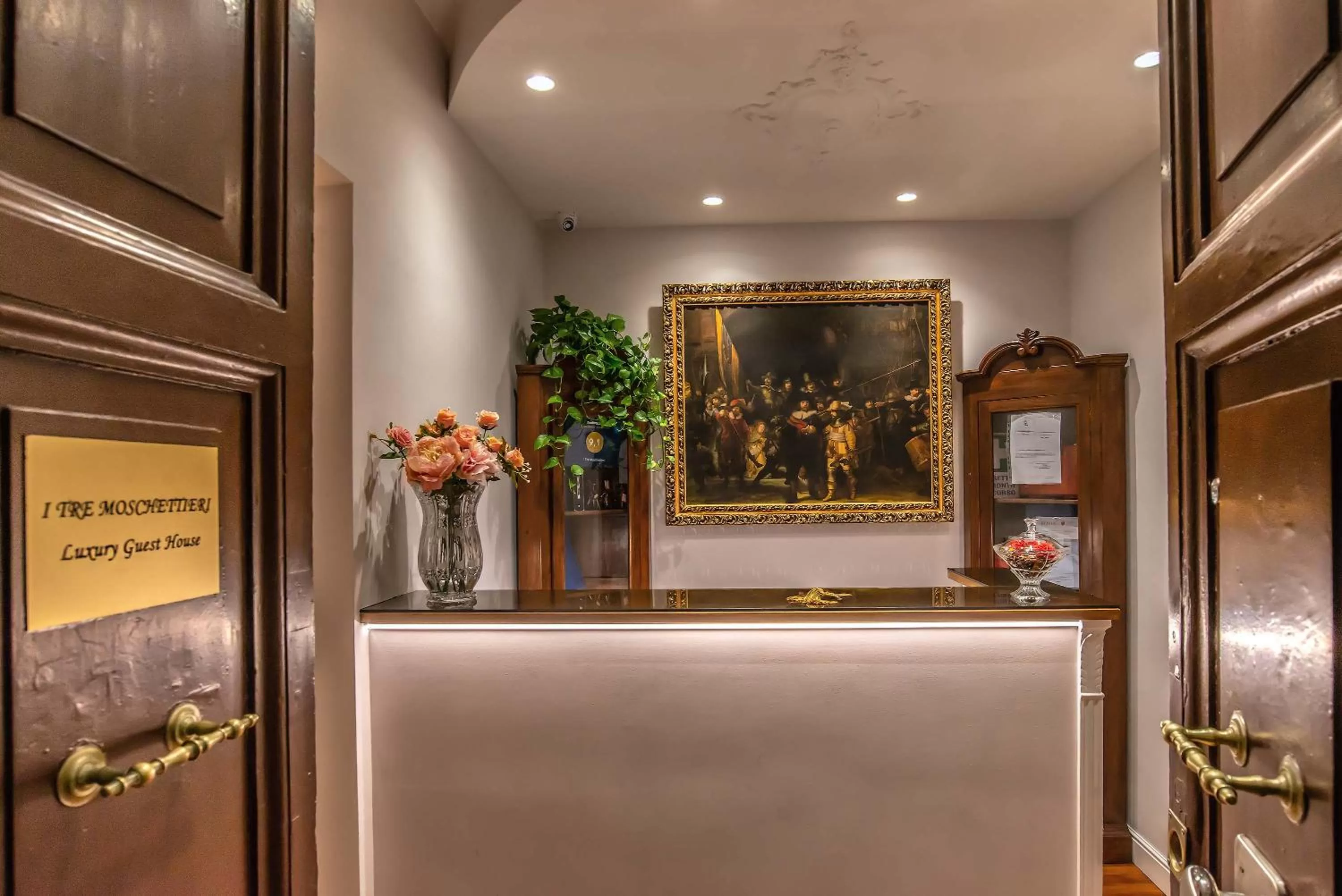 Lobby or reception in I TRE MOSCHETTIERI - D'ARTAGNAN Luxury Guest House