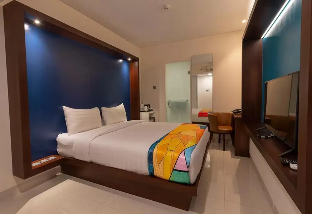Bed in Grand Picasso Hotel