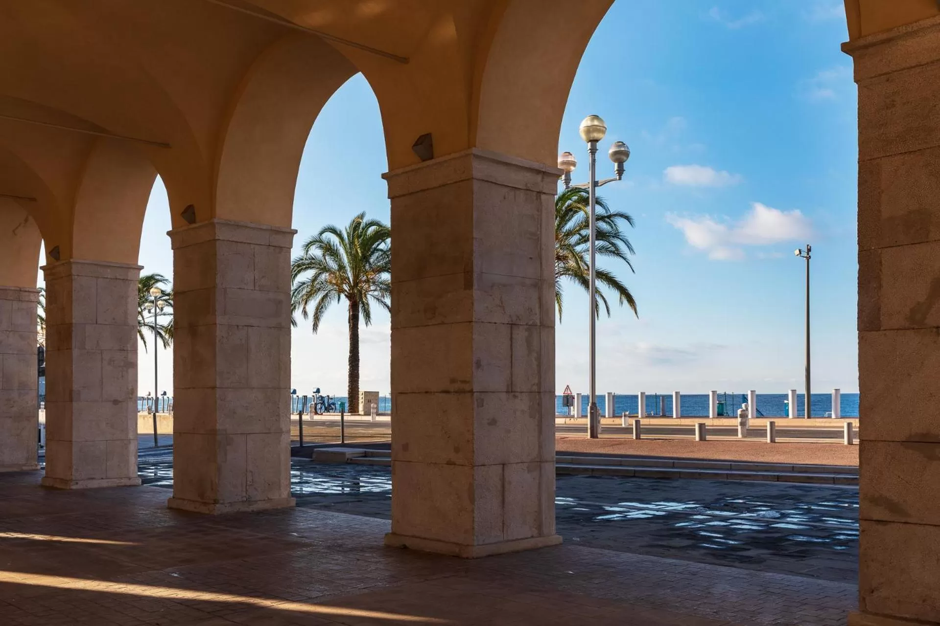 Beach in Hotel Beau Rivage