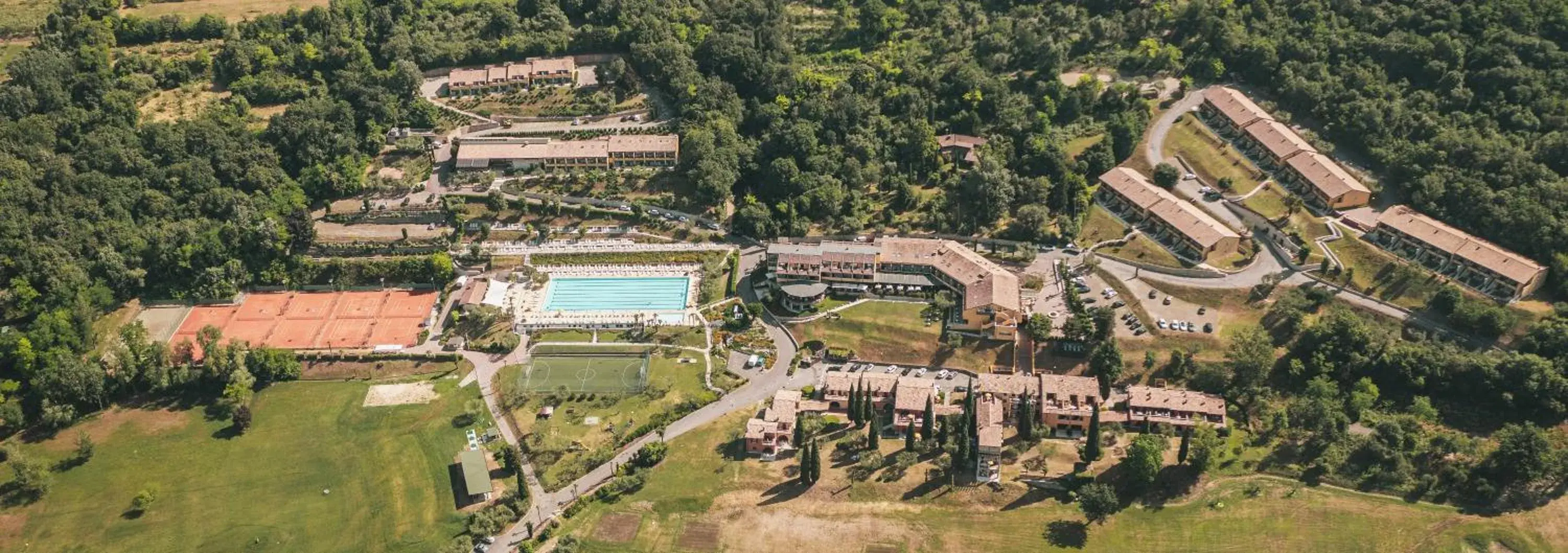 Bird's-eye View in Poiano Garda Resort Hotel