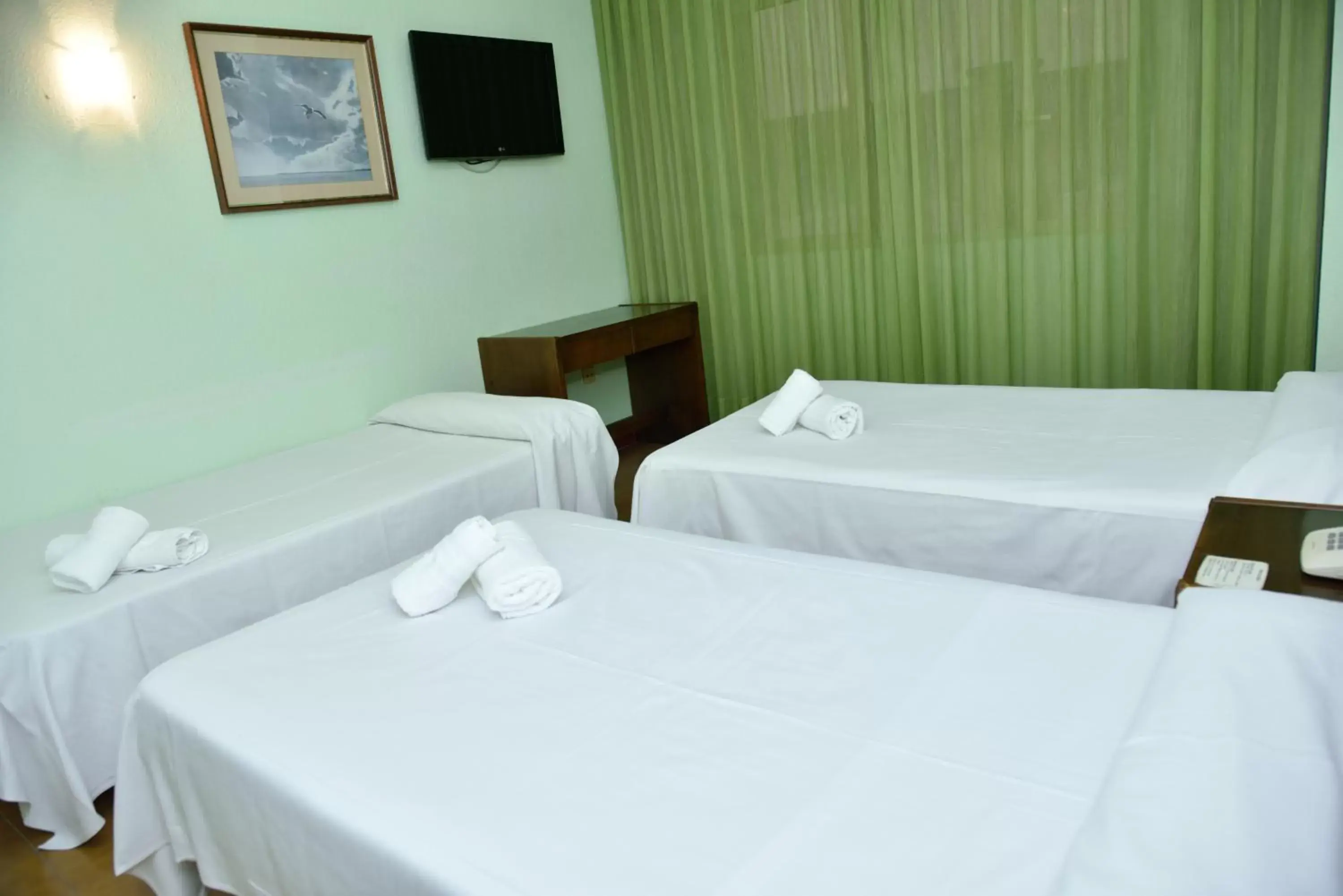 Bed in Hotel Sierra de Arcos