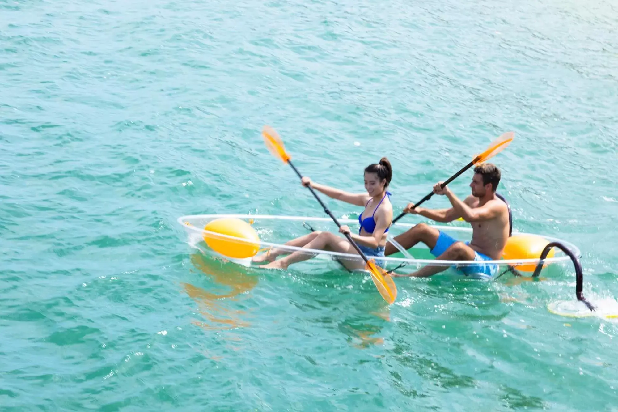 Activities, Canoeing in Hon Tam Resort