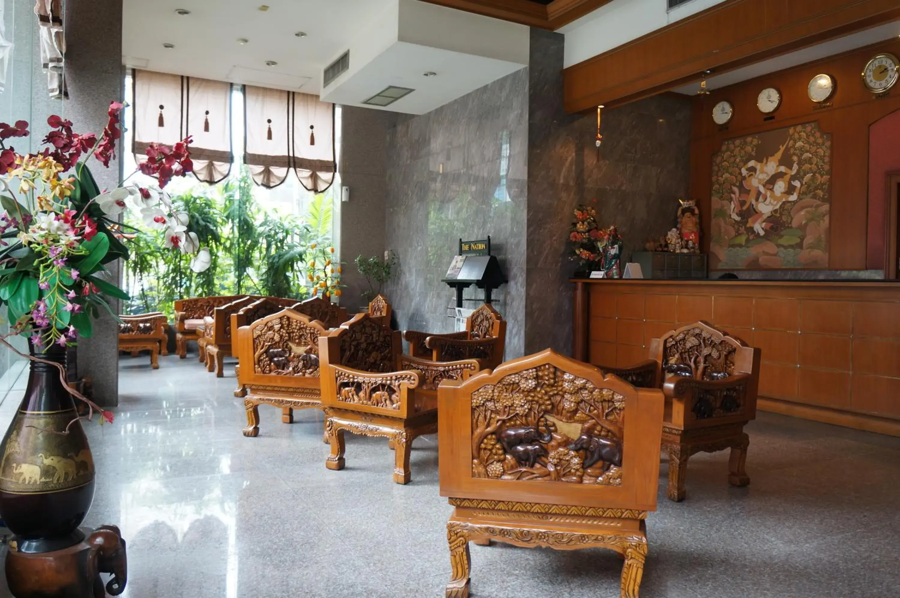 Lobby or reception in Bangkok City Inn
