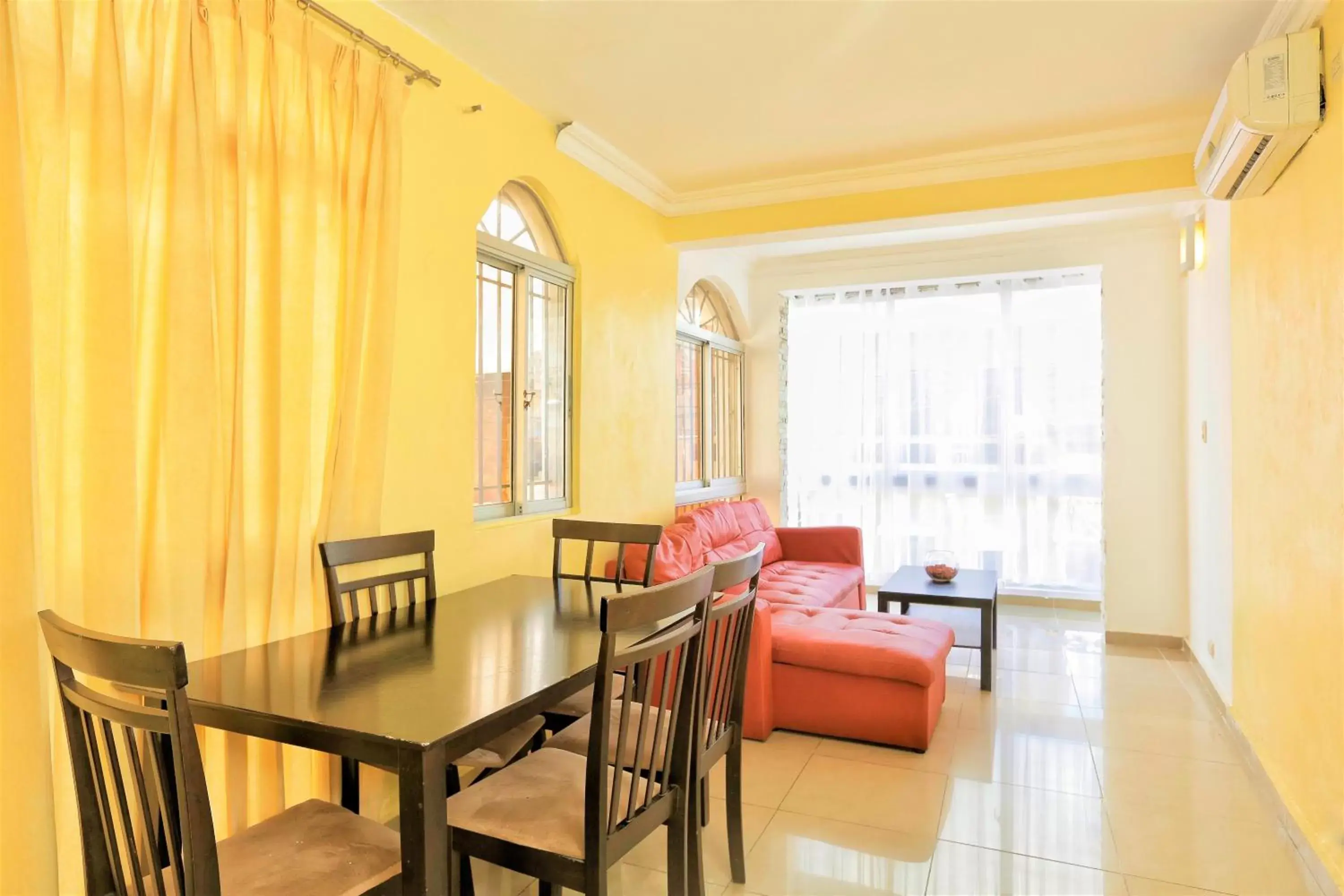 Living room, Dining Area in RIG Puerto Malecón