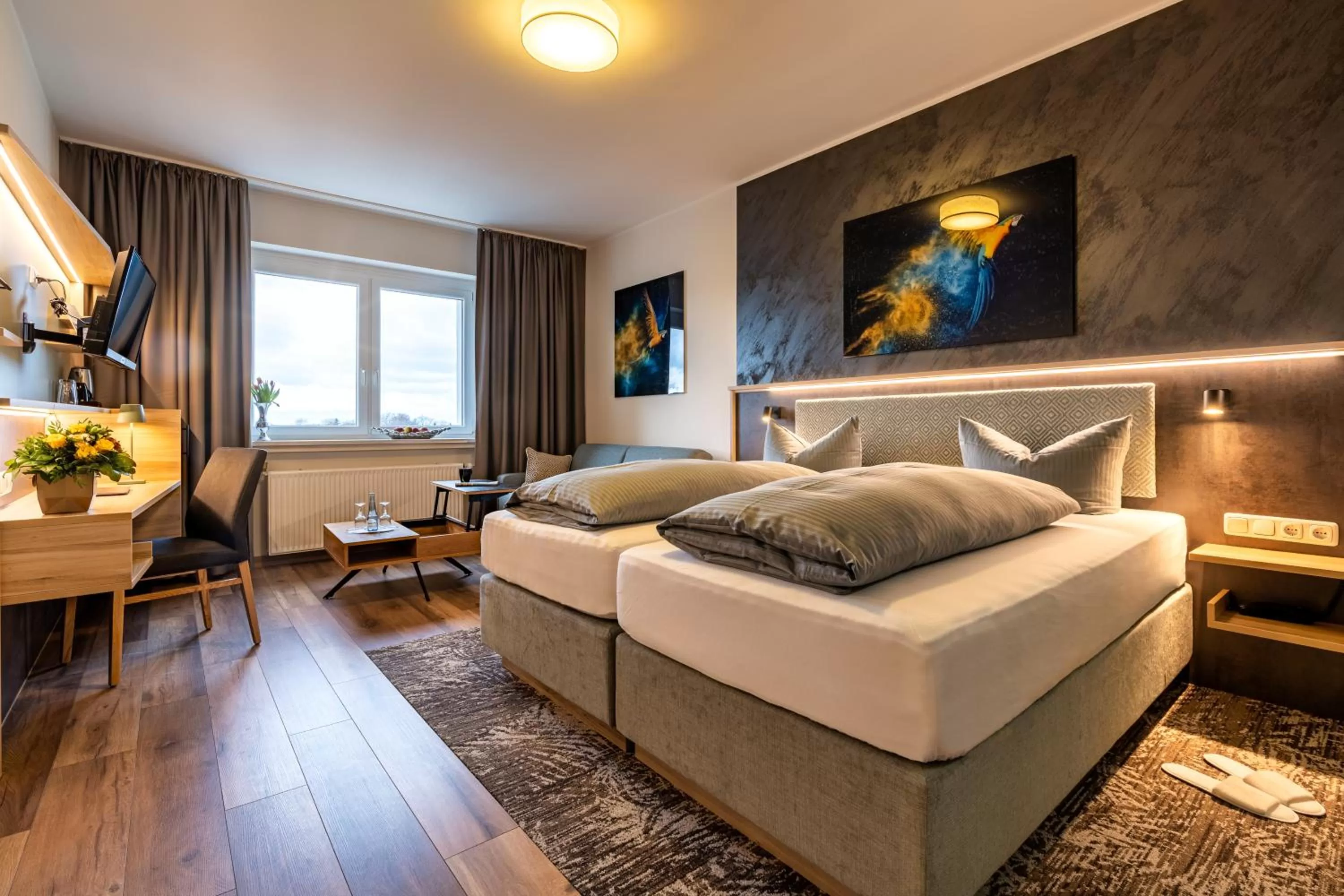 Photo of the whole room, Bed in Hotel Monopol