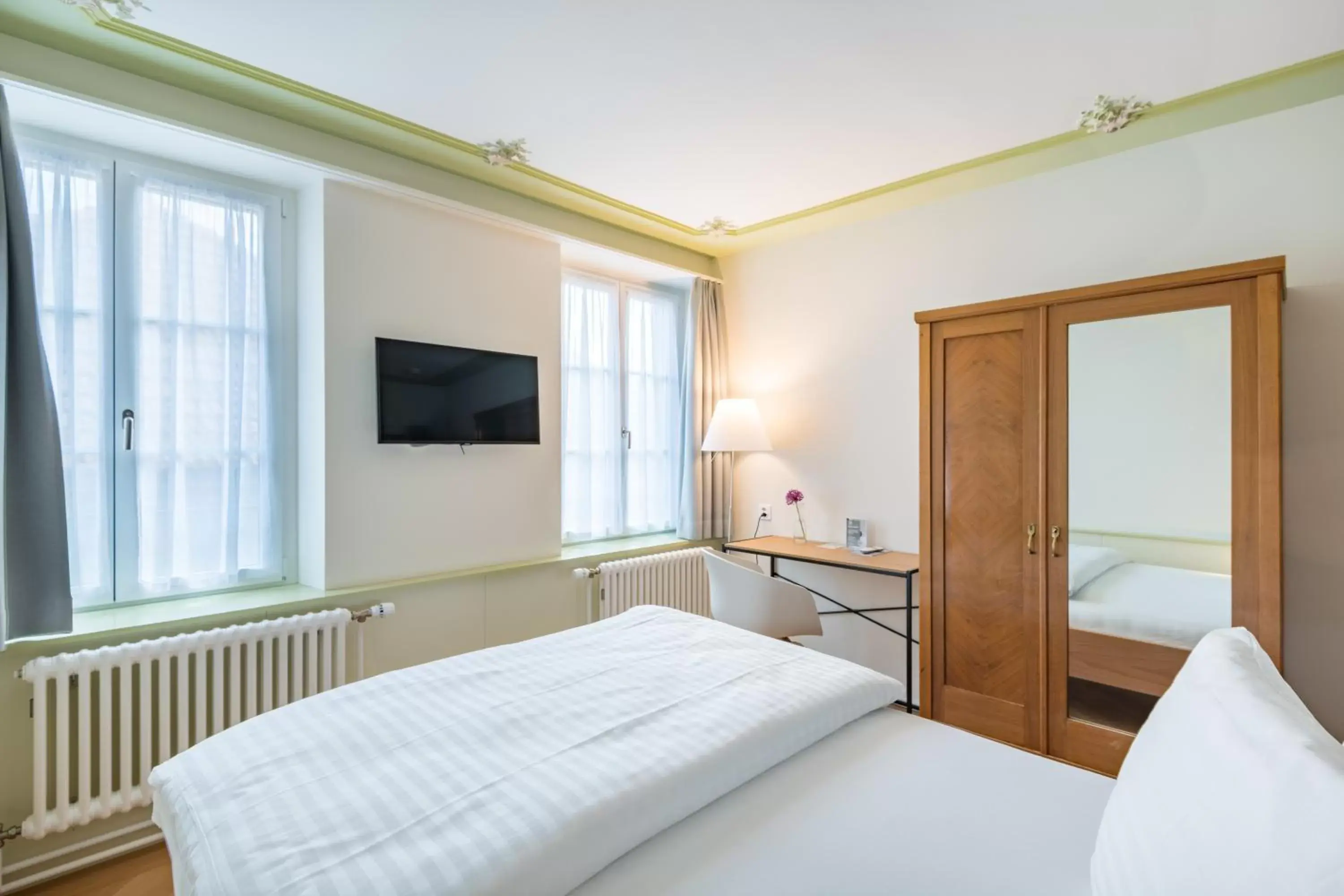 Bedroom, Bed in Linde Heiden Swiss Quality Hotel