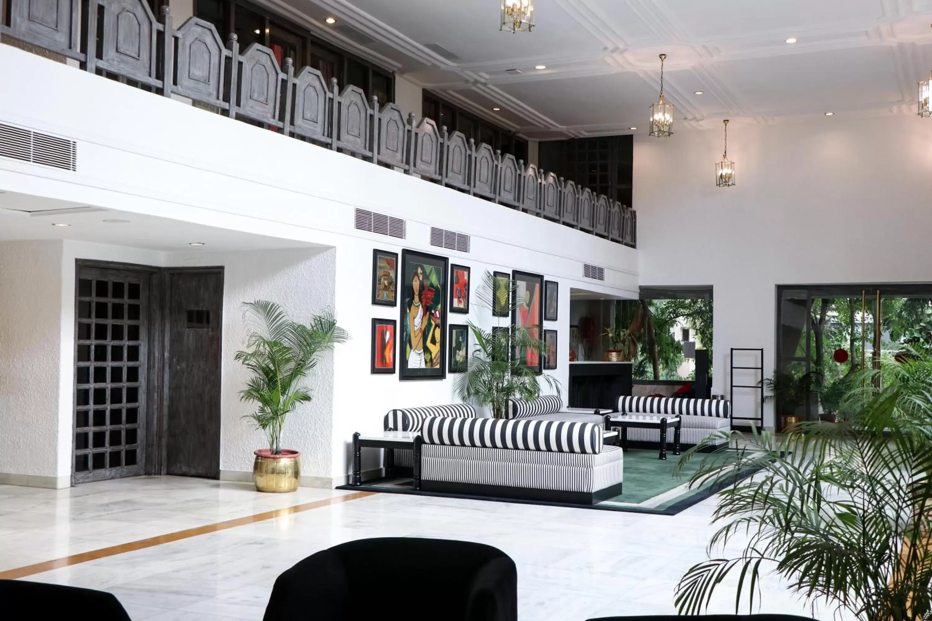 Lobby or reception, Lobby/Reception in Rajdarshan - A Lake View Hotel in Udaipur