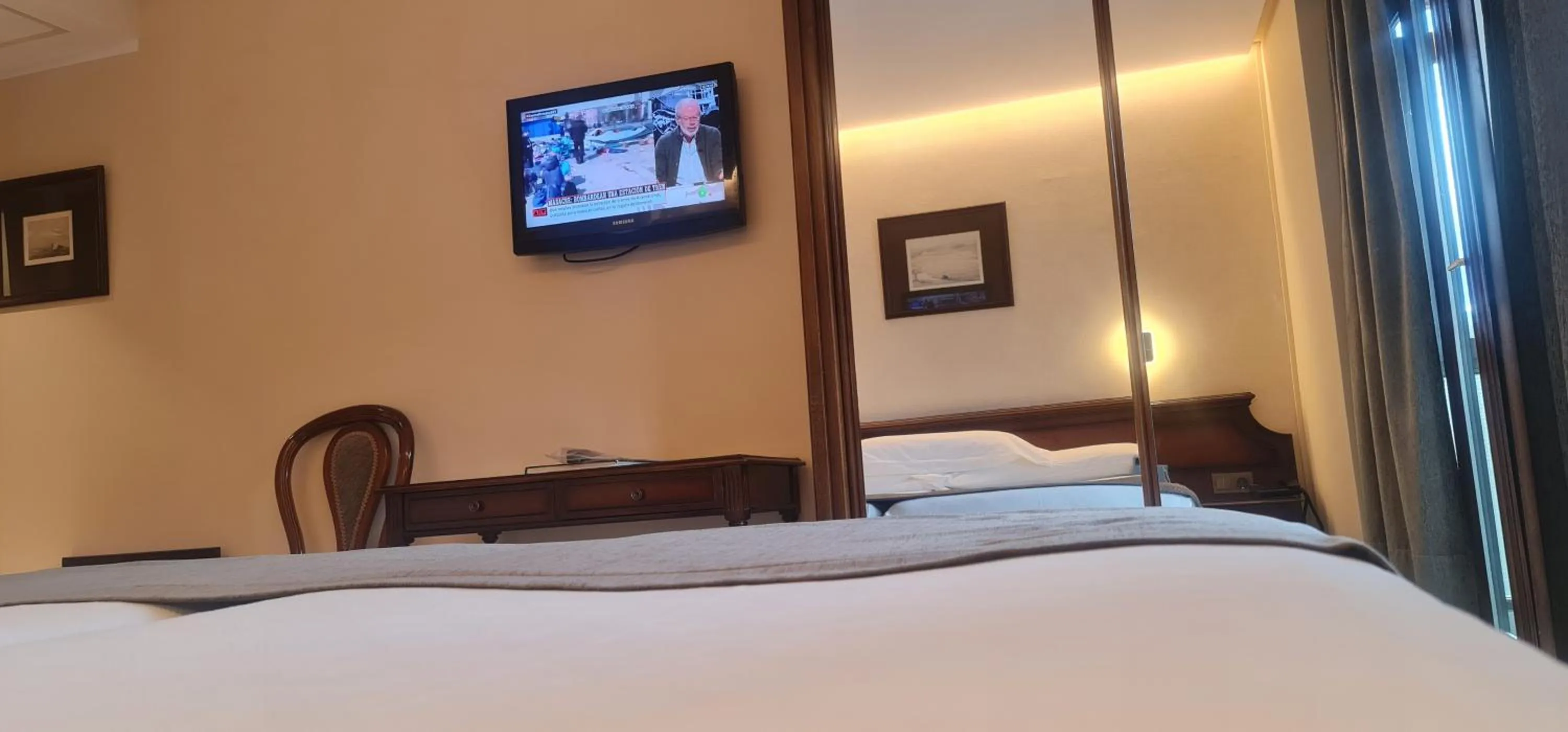 Bed in Gran Hotel Paraiso