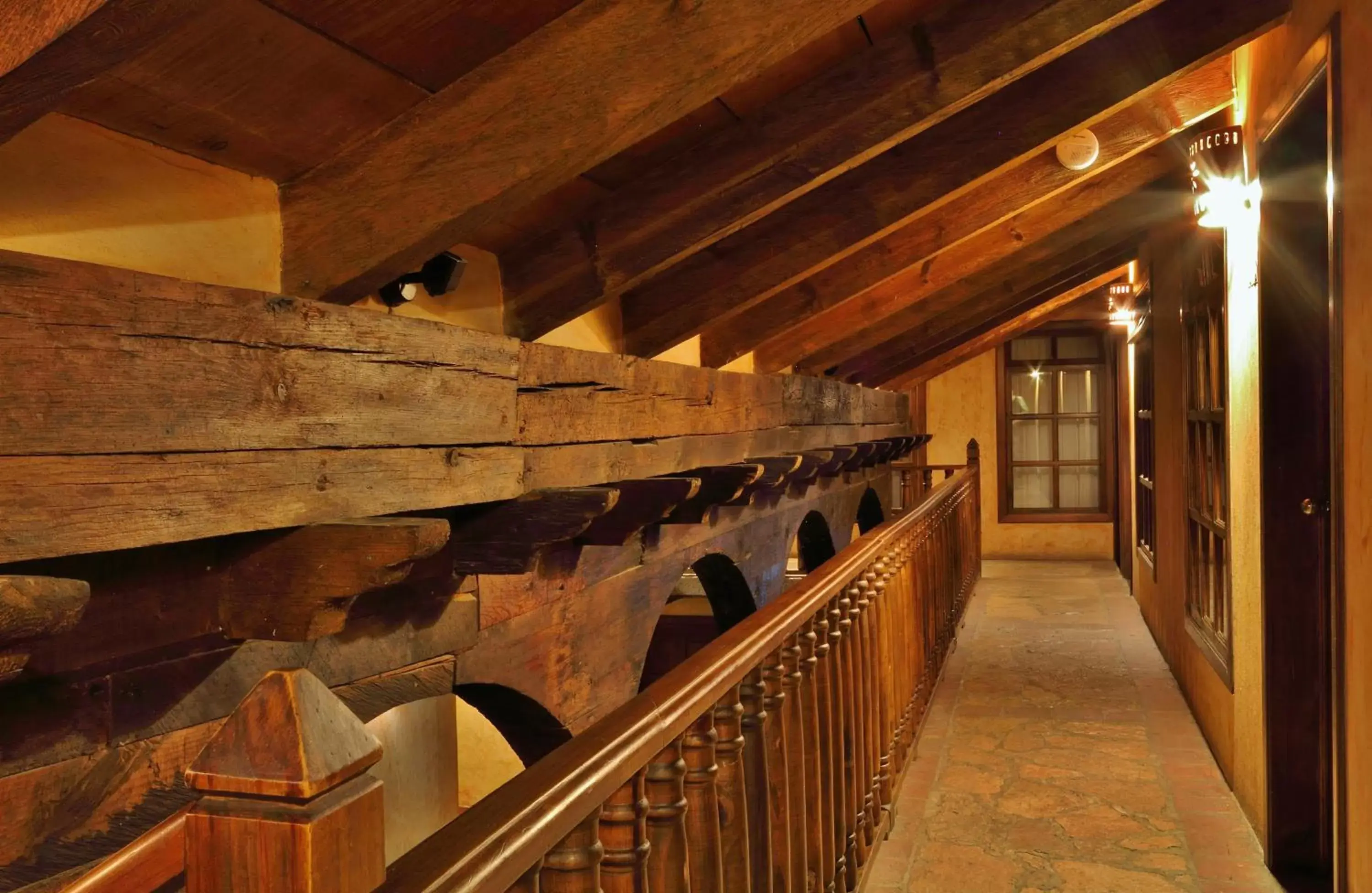 Property building in Hotel Casavieja Property building in Hotel Casavieja