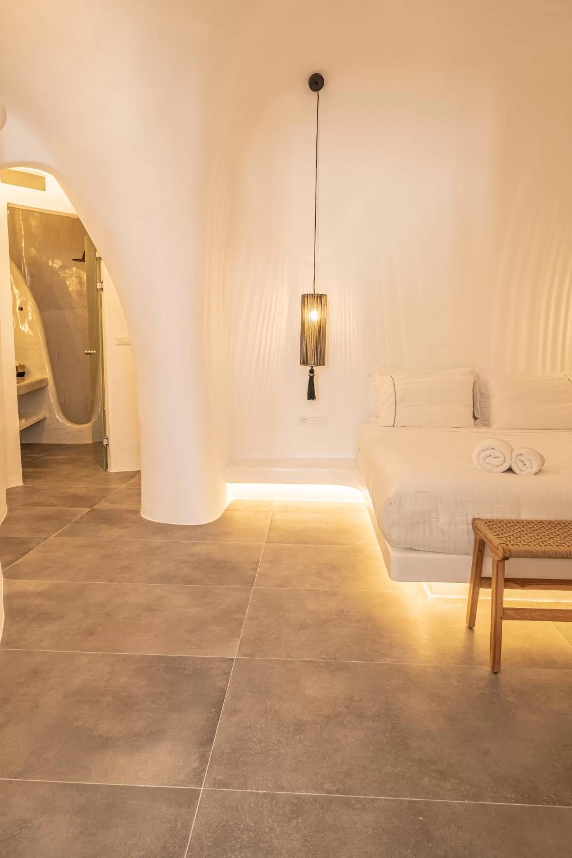 Bathroom in Eternity Suites Santorini