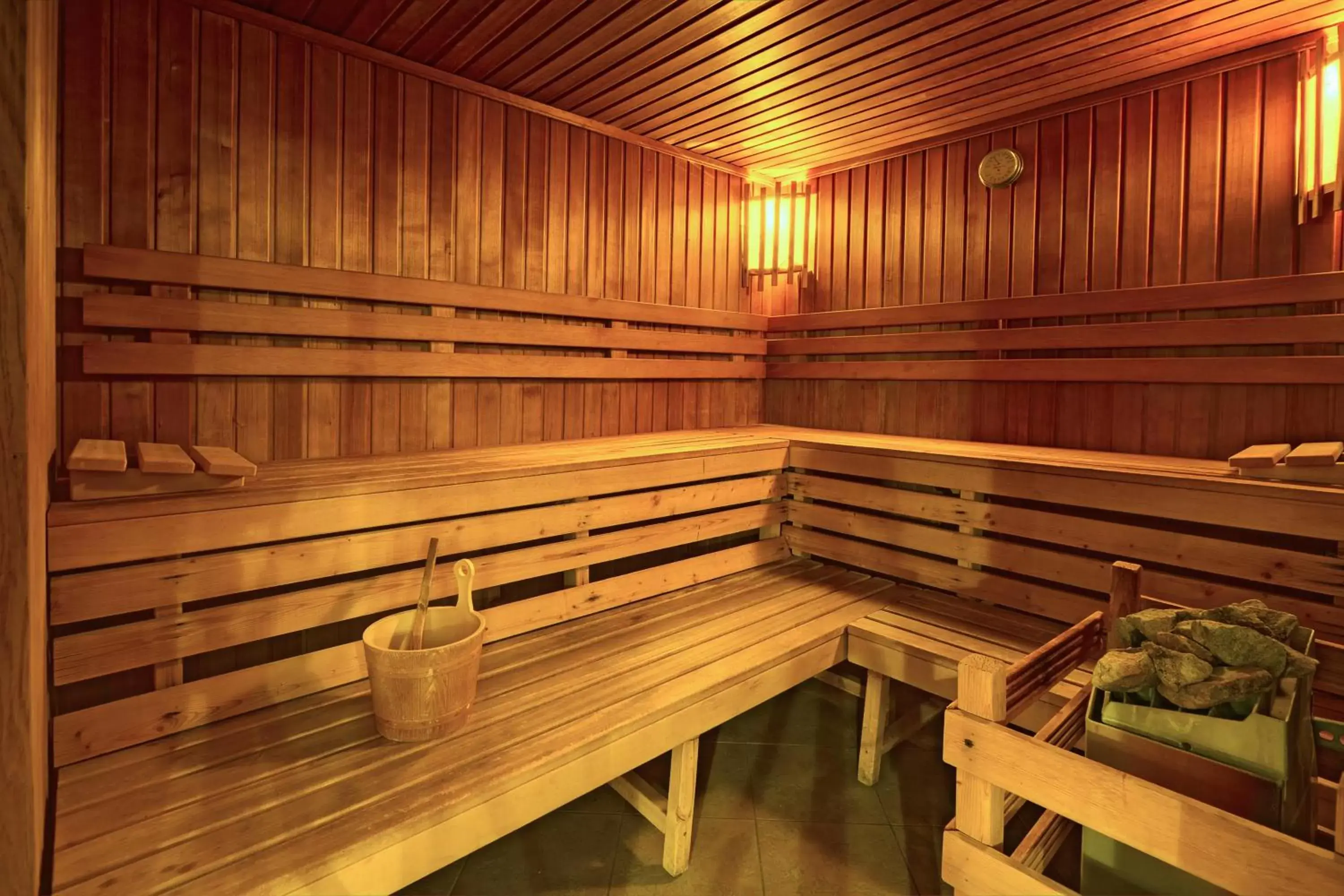 Sauna in Theatrino Hotel
