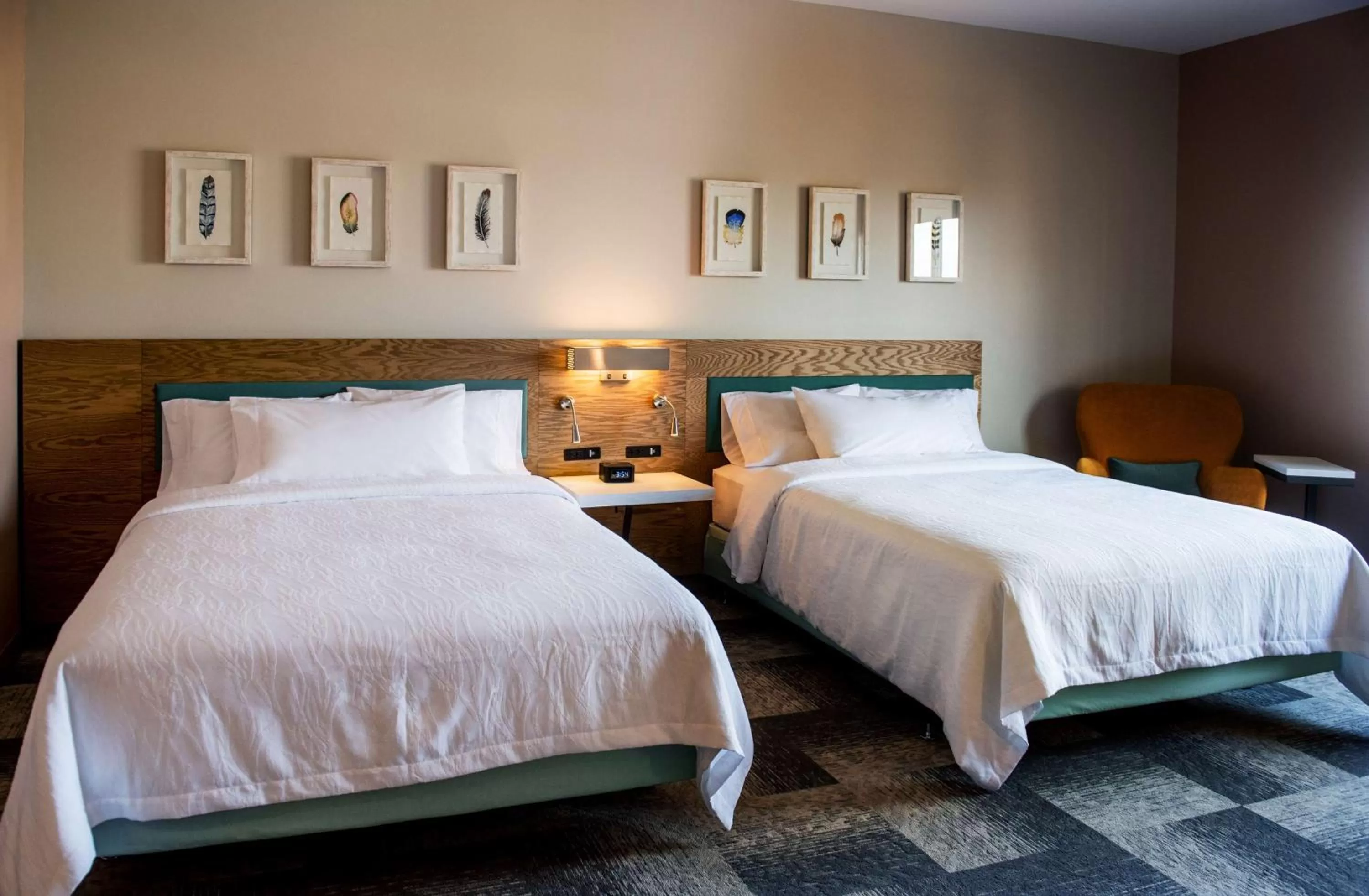 Bed in Hilton Garden Inn Moncton Downtown, Nb