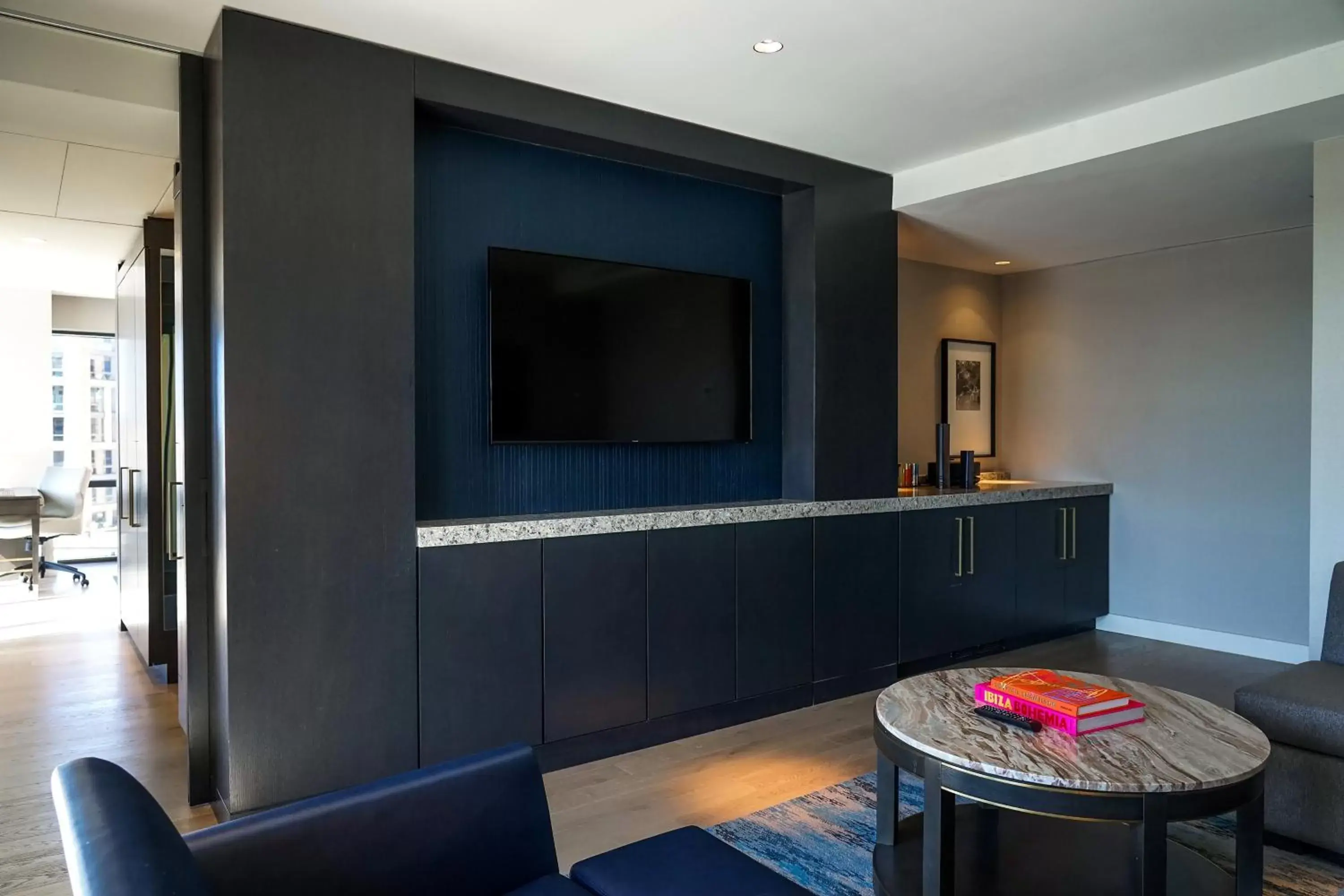 Photo of the whole room, TV/Entertainment Center in InterContinental - Washington D.C. - The Wharf, an IHG Hotel