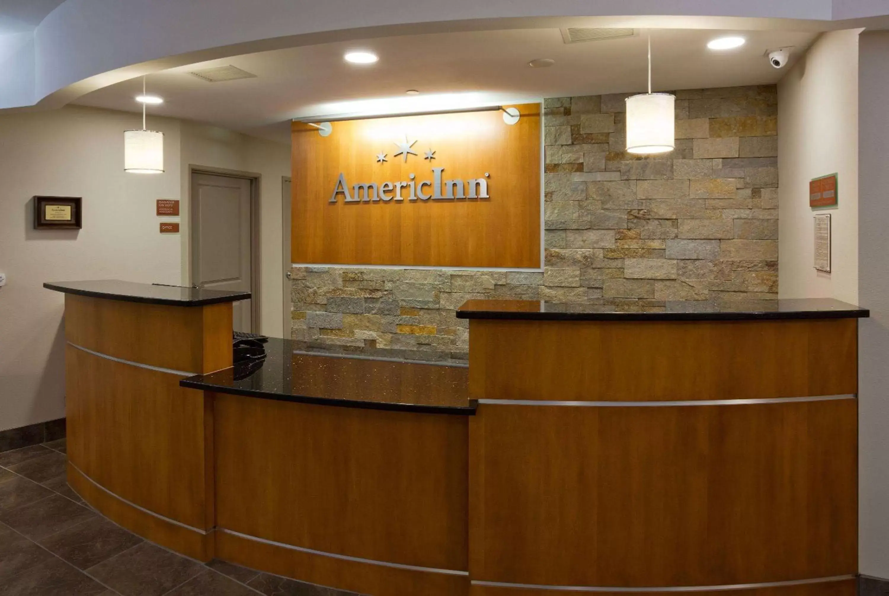 Lobby or reception, Lobby/Reception in AmericInn by Wyndham Waupun