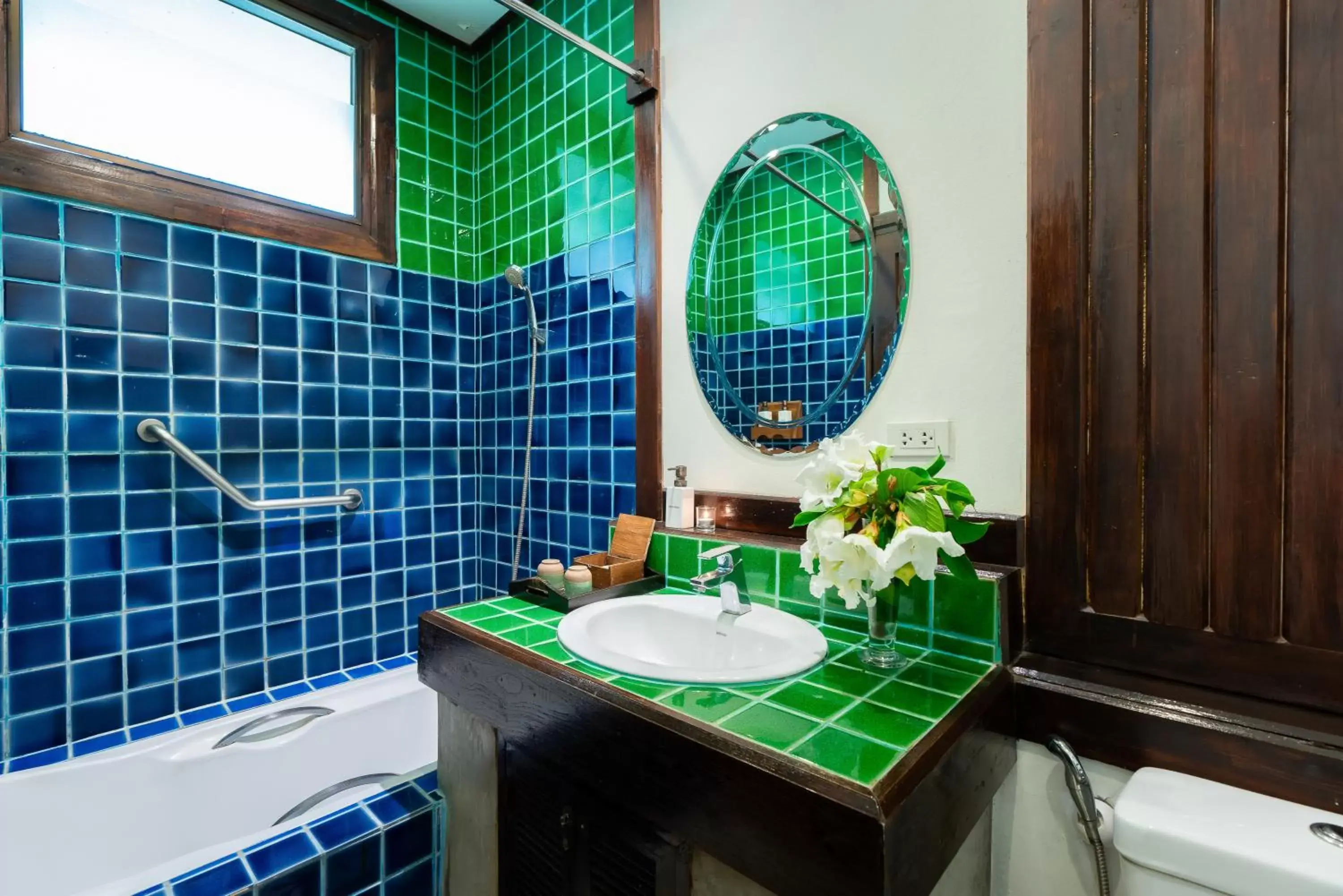 Bathroom in Legendha Sukhothai Hotel - SHA certified