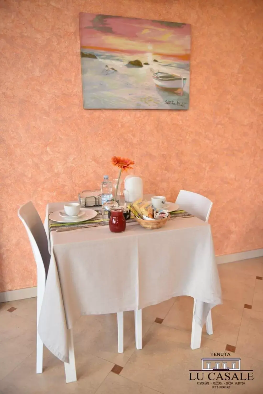 Restaurant/places to eat in B&B Lu Casale