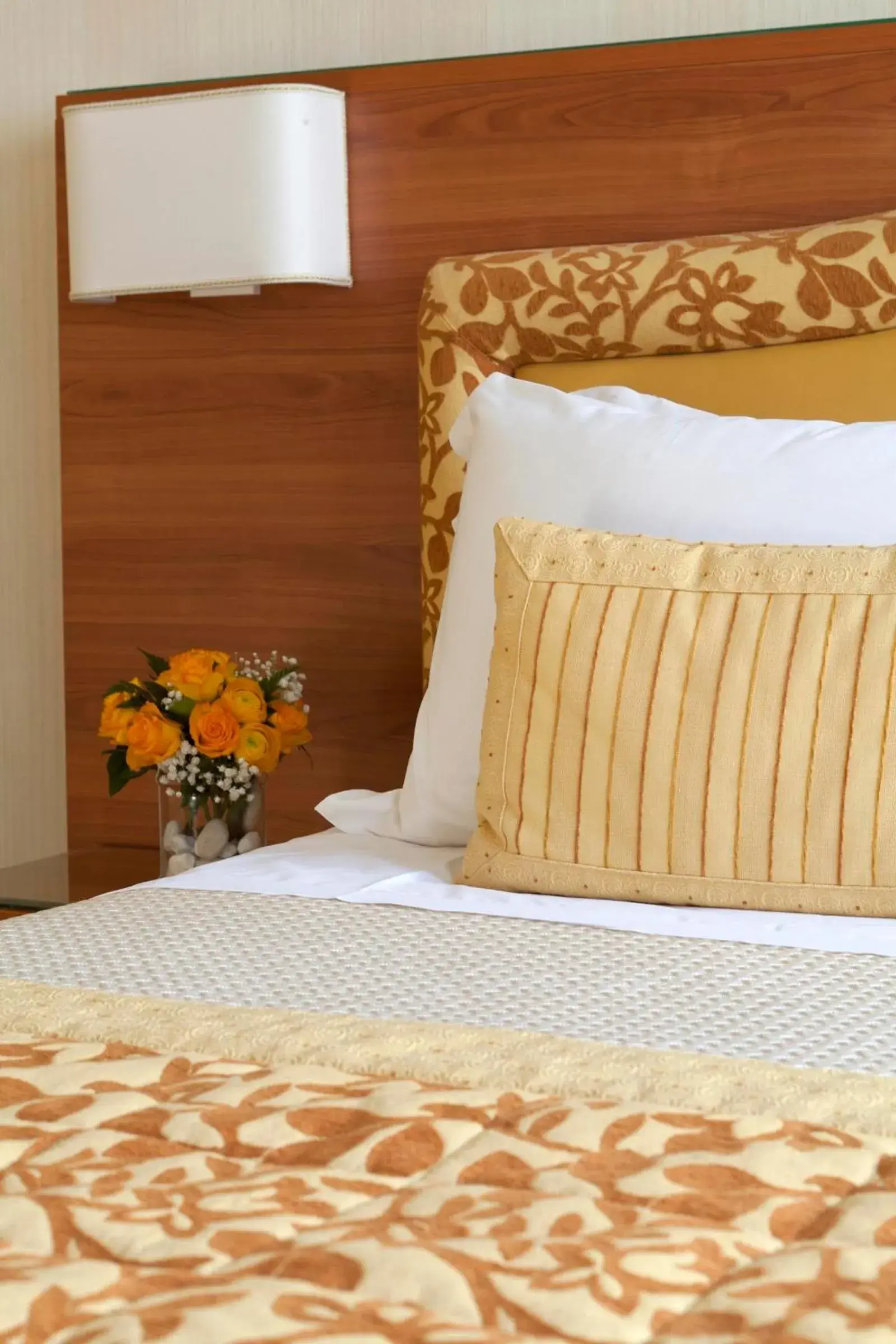 Decorative detail, Bed in Hotel Garden Lido