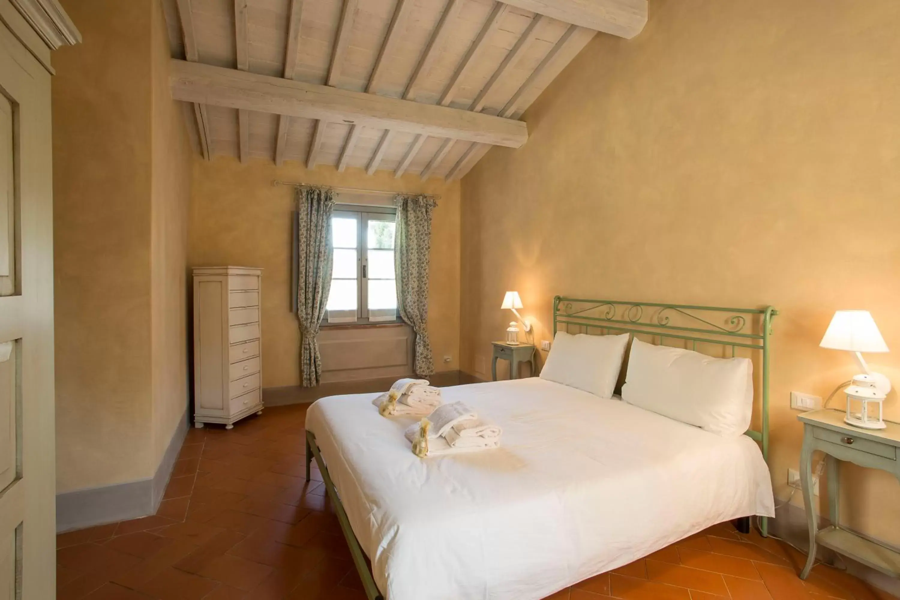 Bed in Podere San Pietro Resort