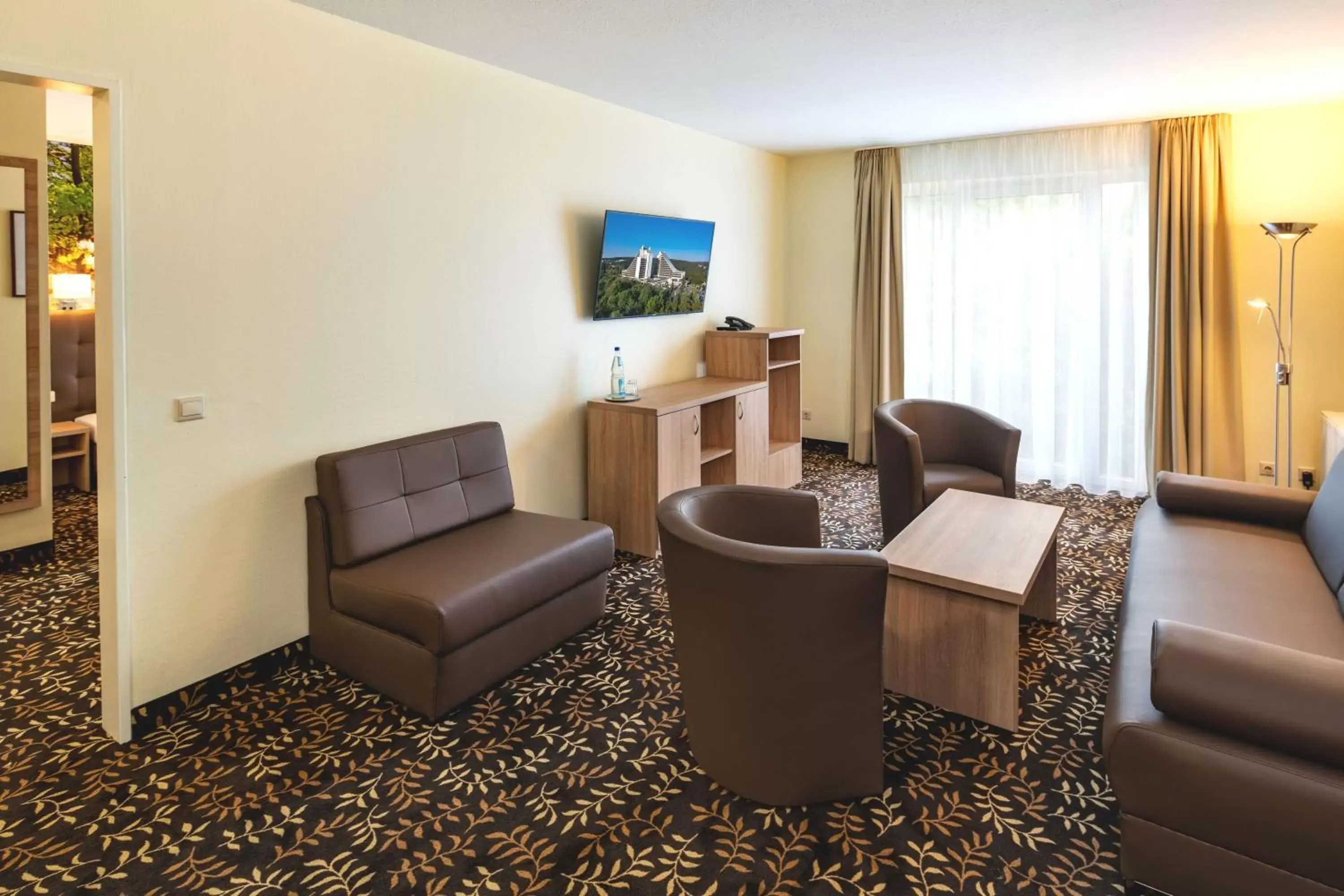 TV and multimedia, Seating Area in AHORN Panorama Hotel Oberhof