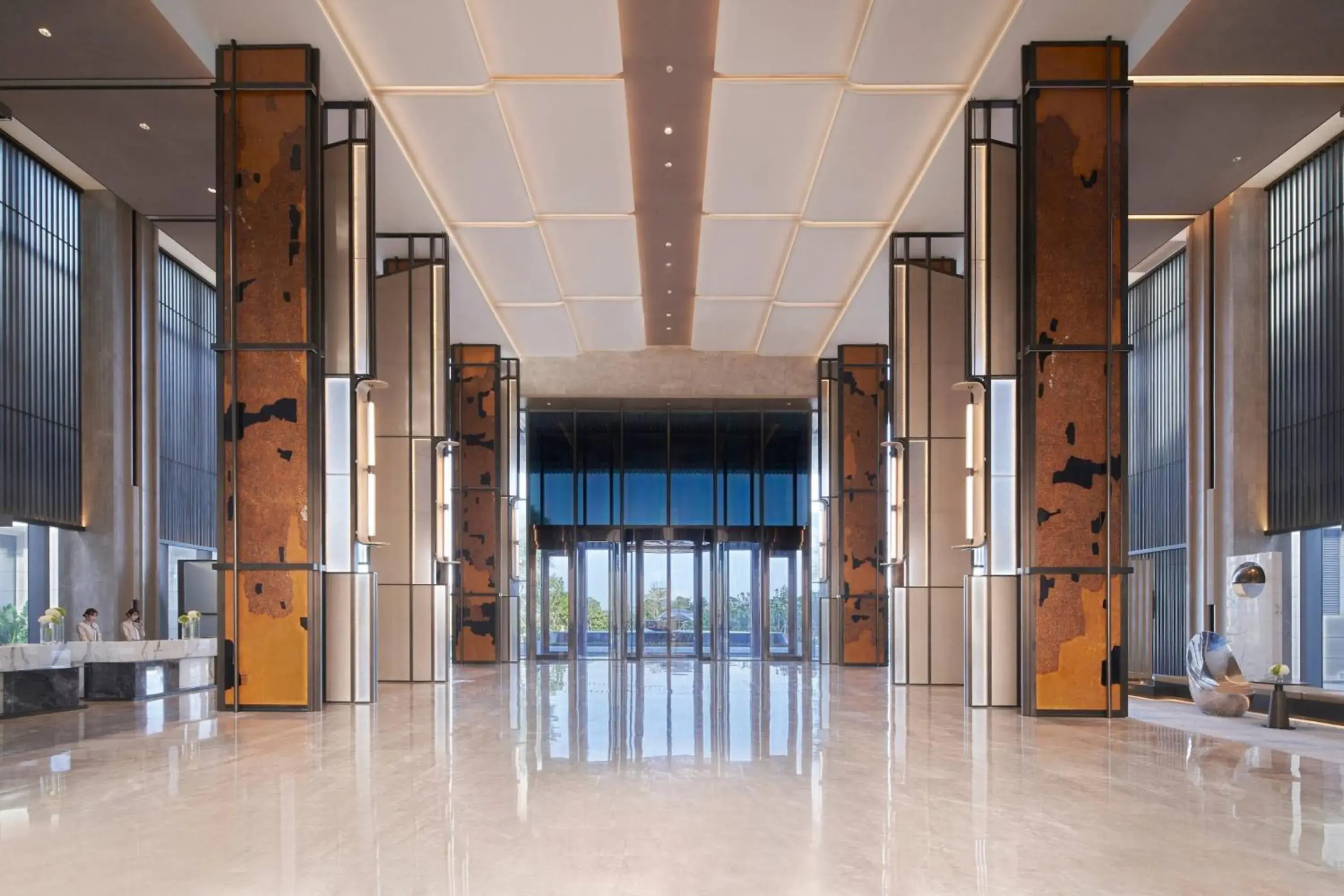Lobby or reception in Fuzhou Marriott Hotel Riverside