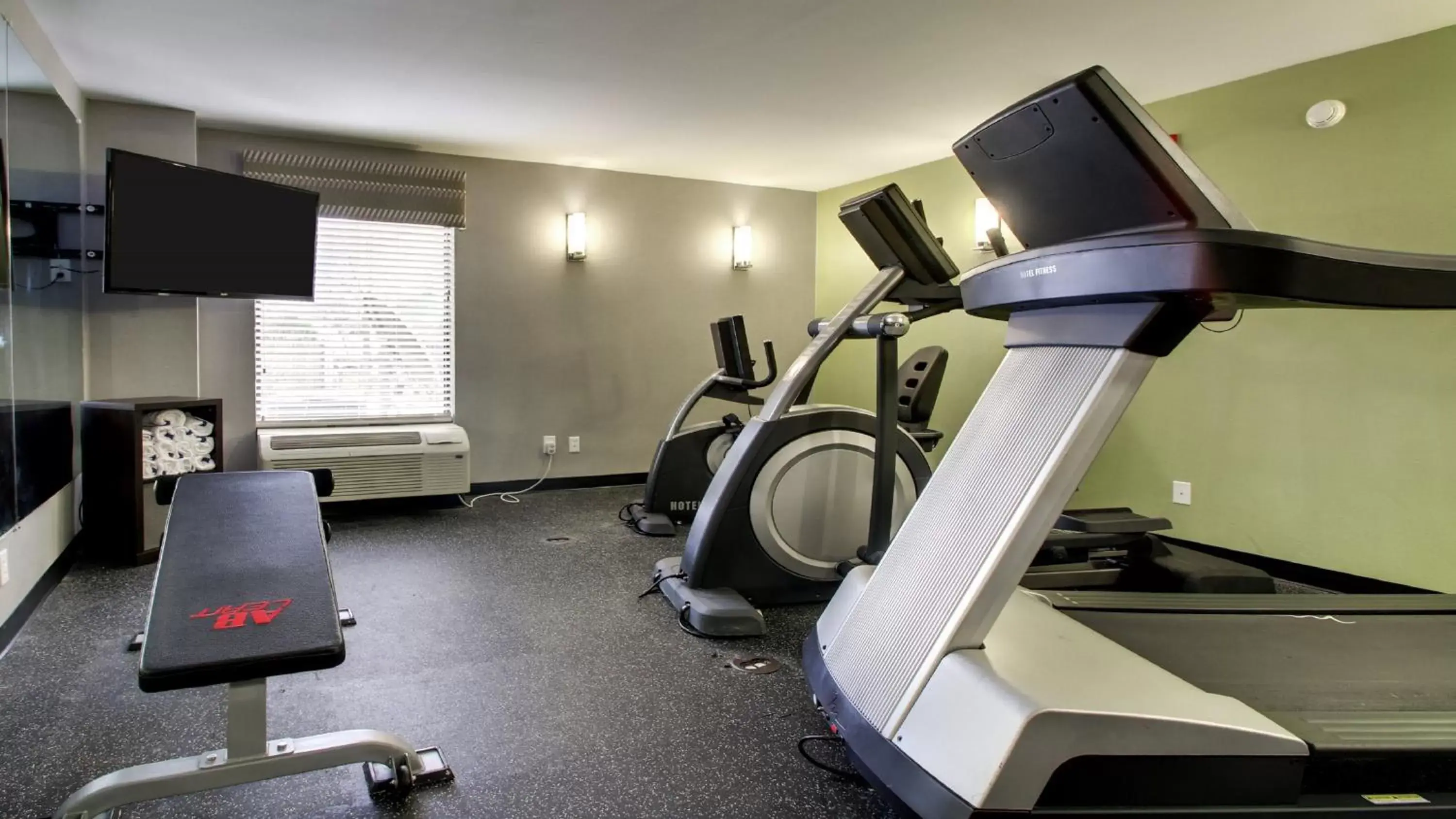 Fitness centre/facilities, Fitness Center/Facilities in Holiday Inn Express & Suites Jackson Downtown - Coliseum, an IHG Hotel