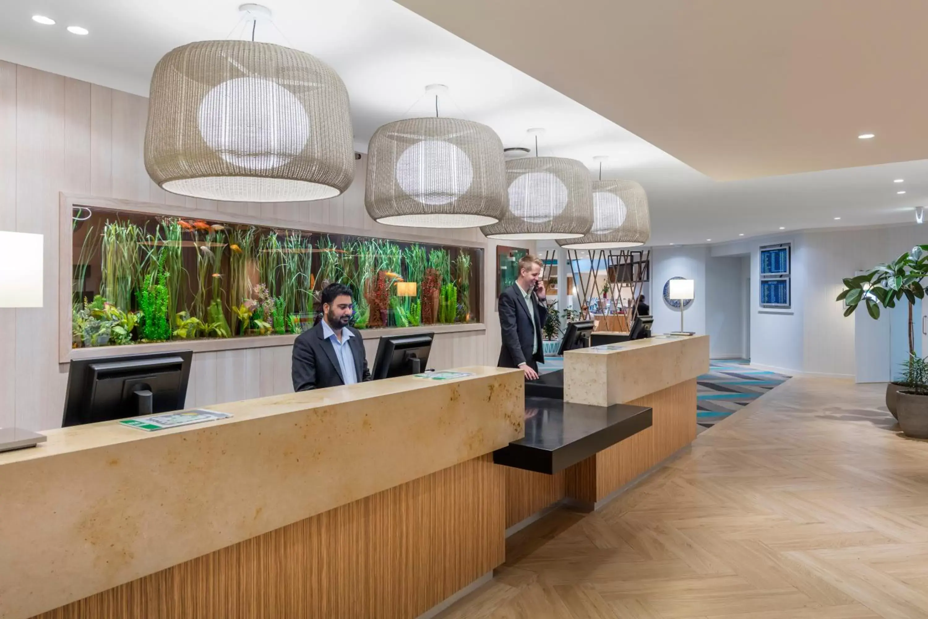 Property building, Lobby/Reception in Holiday Inn Auckland Airport, an IHG Hotel