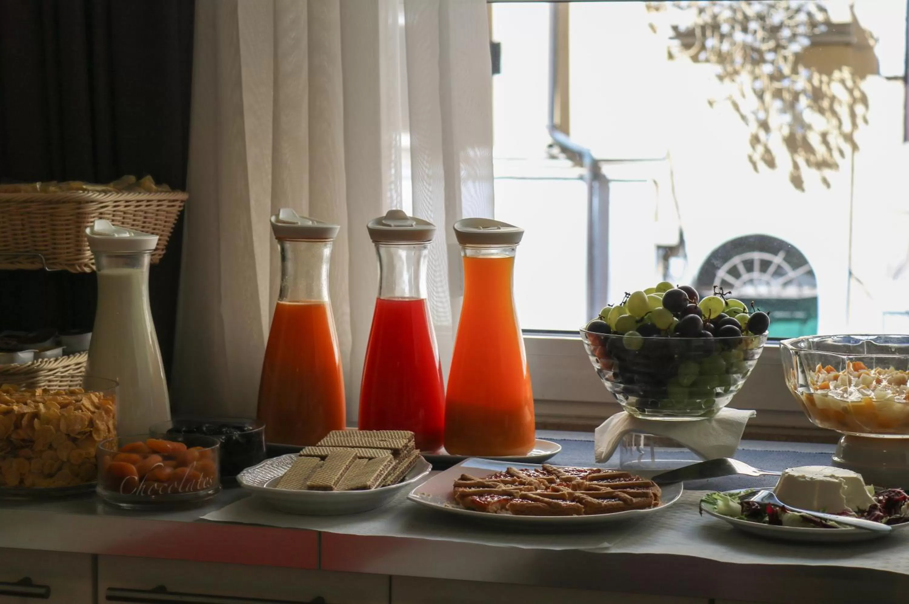 Food and drinks in Rome Kings Suite