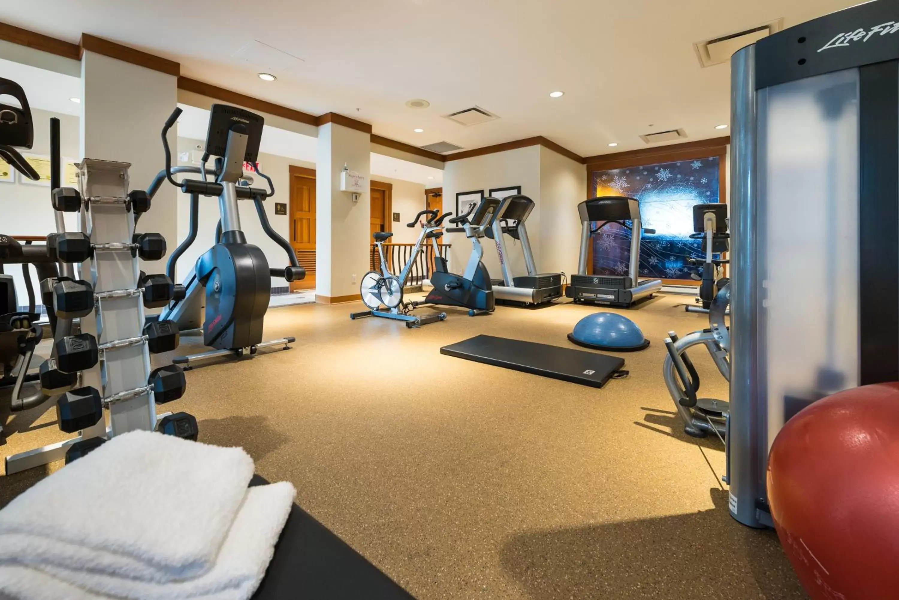 Fitness centre/facilities, Fitness Center/Facilities in First Tracks Lodge