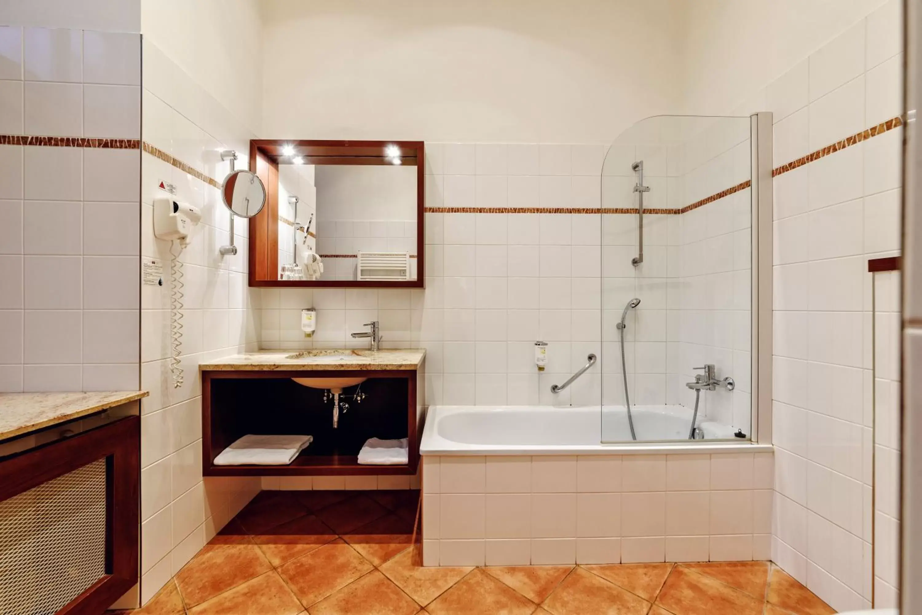 Bathroom in Grandhotel Brno