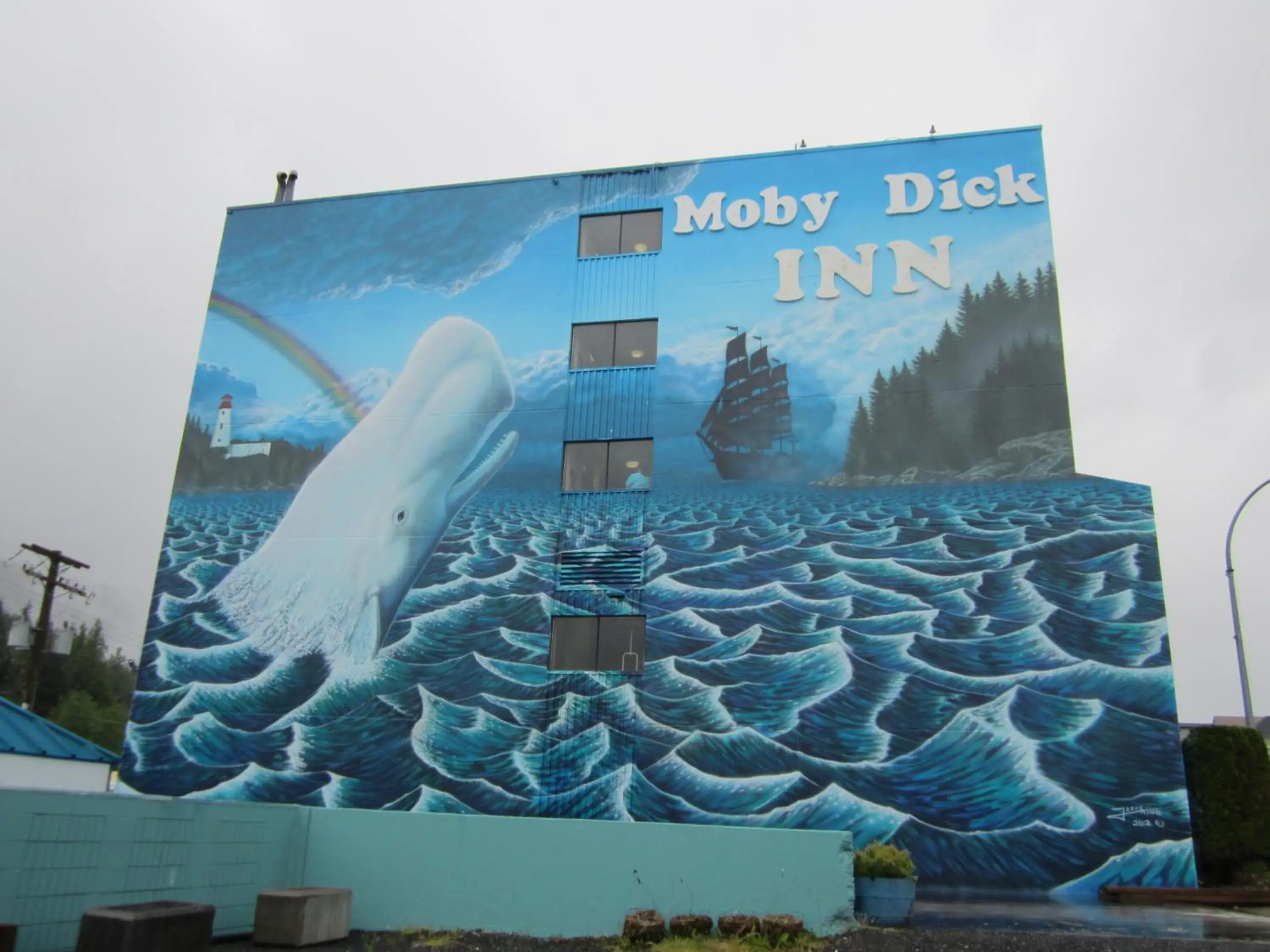 Facade/entrance, Property Building in Moby Dick Inn