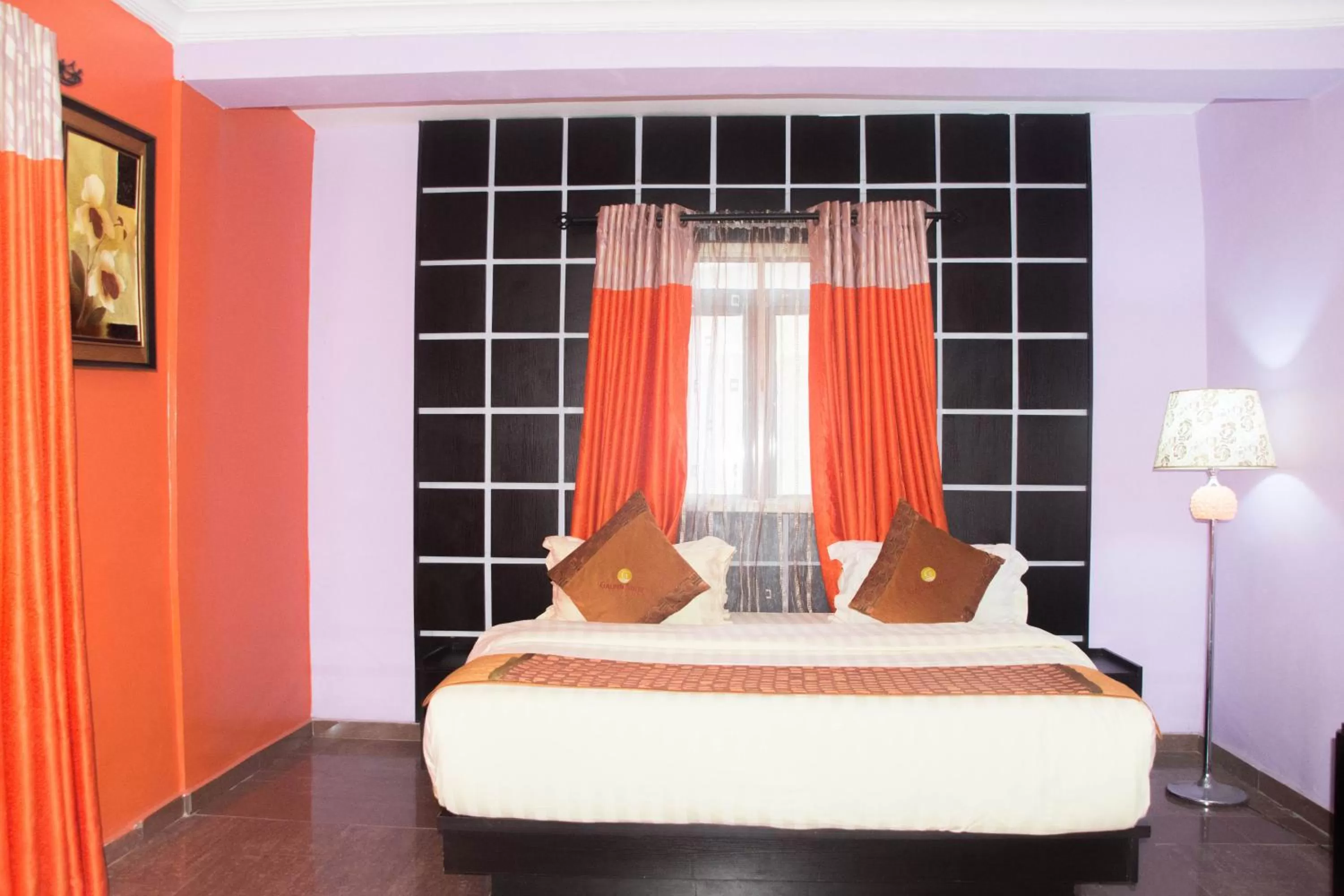 Bed in Galpin Suites