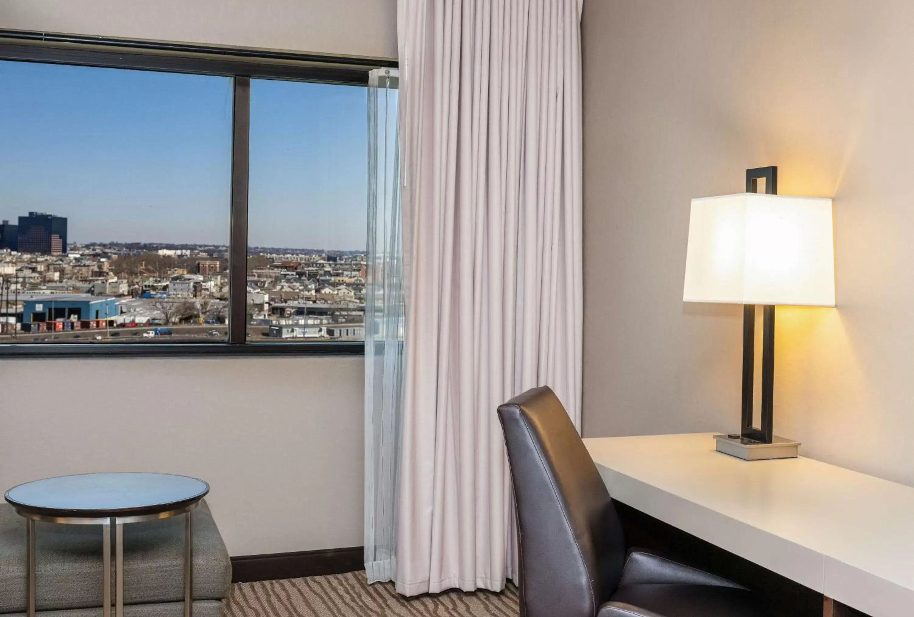 View (from property/room) in DoubleTree by Hilton Hotel Newark Airport