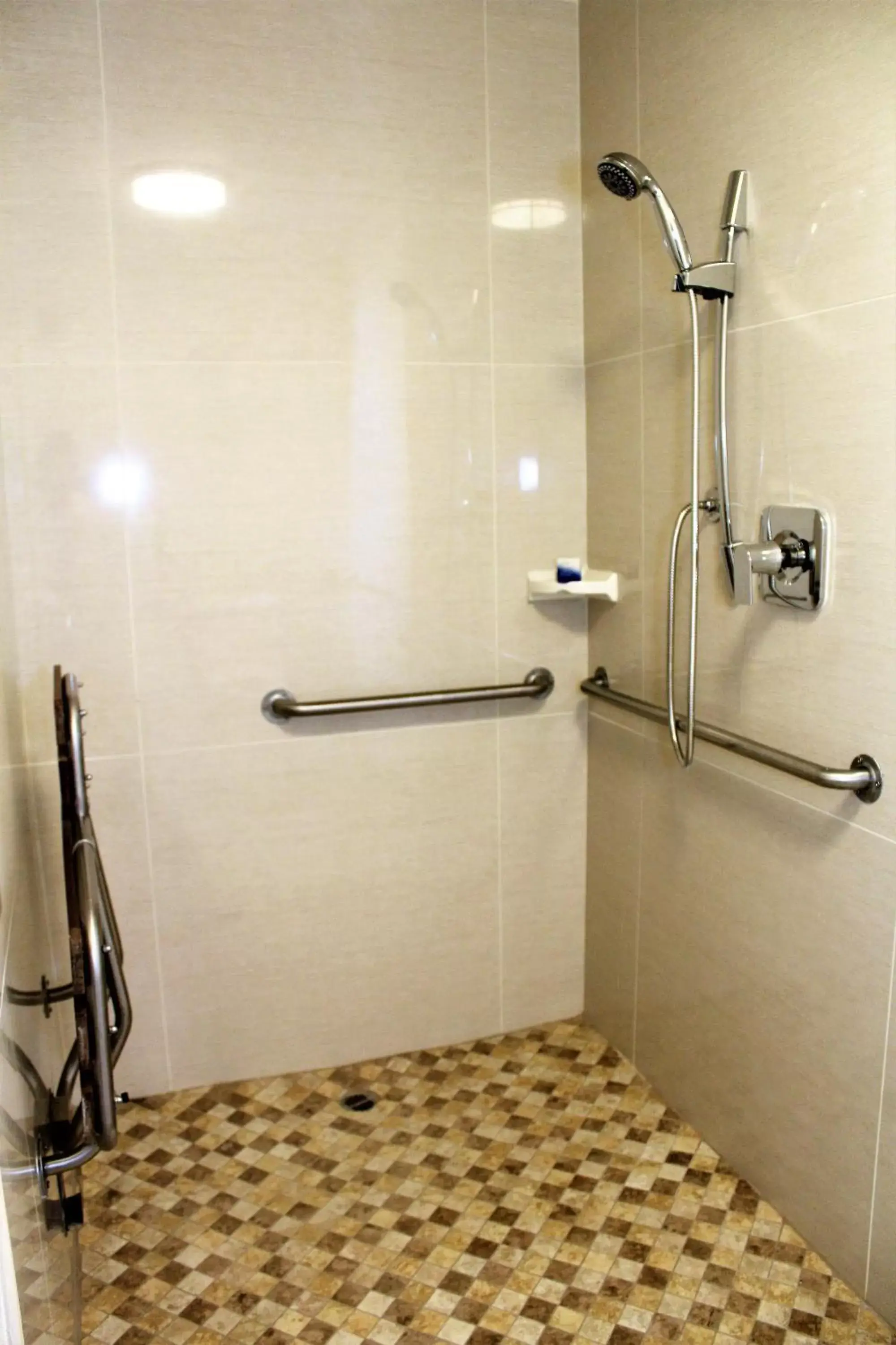 Shower, Bathroom in Best Western Visalia Hotel