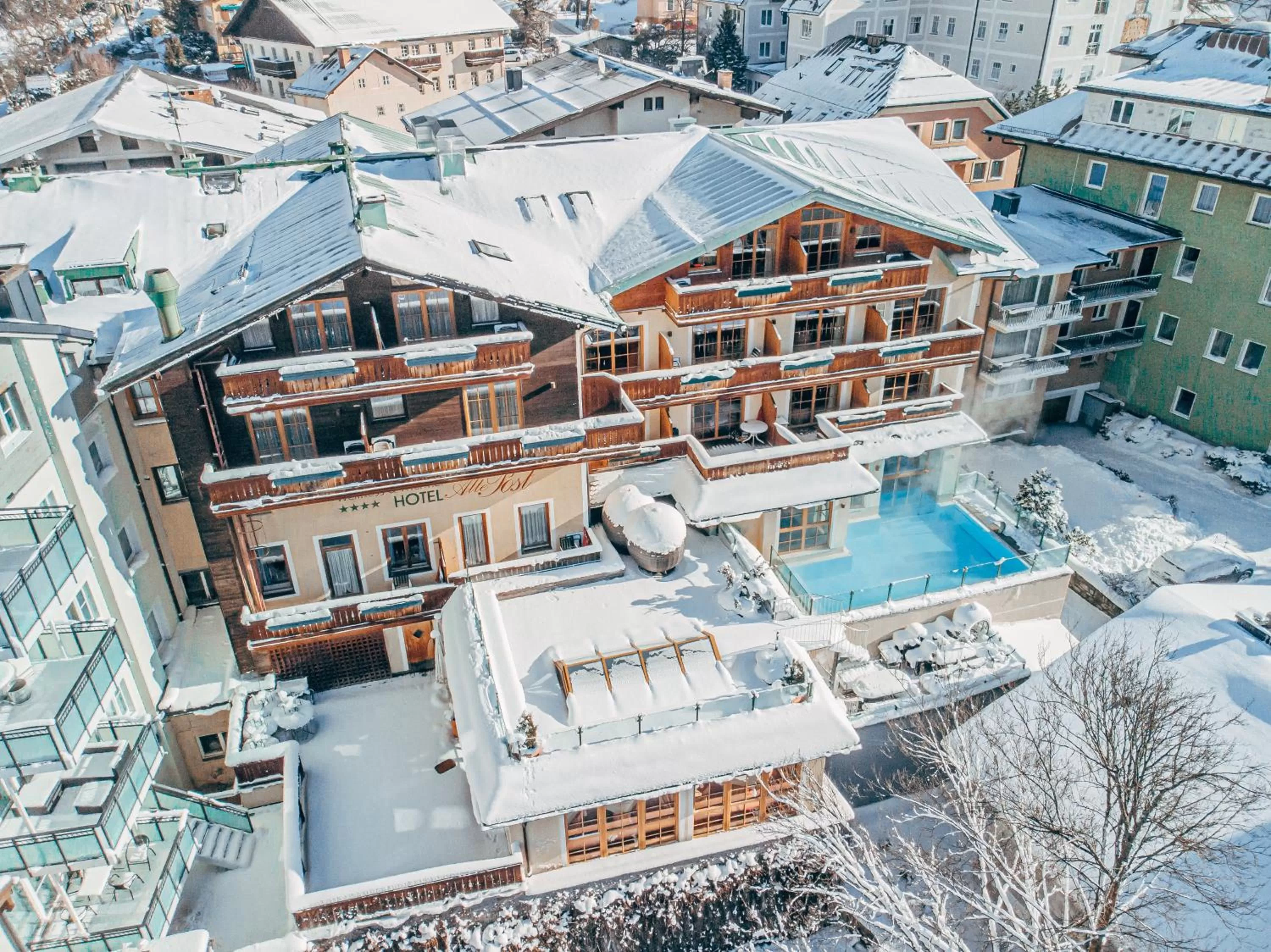 Property building in POST POST Hotel - Alpine Boutique Hotel & Spa