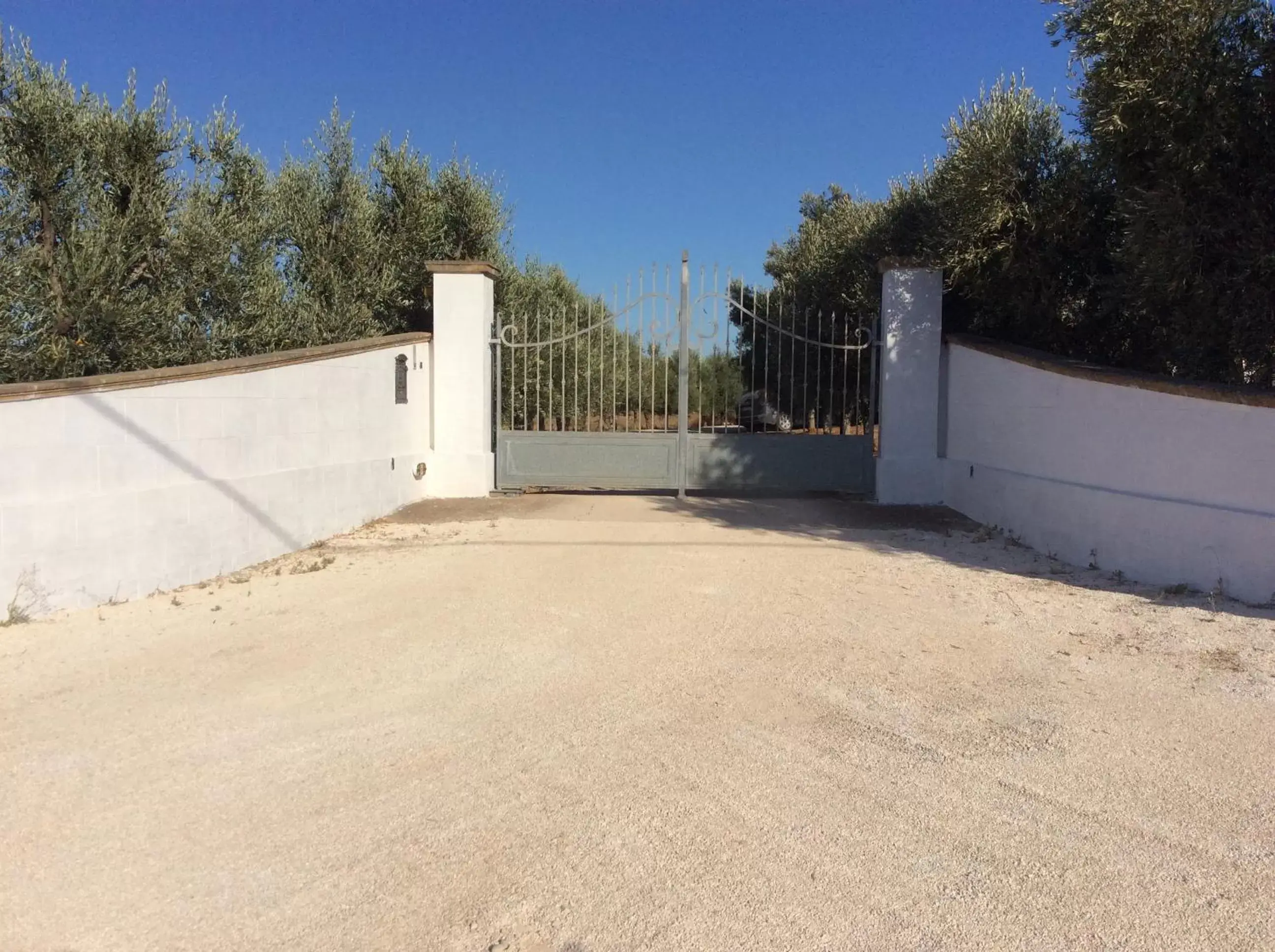 Facade/entrance in Villa Narducci